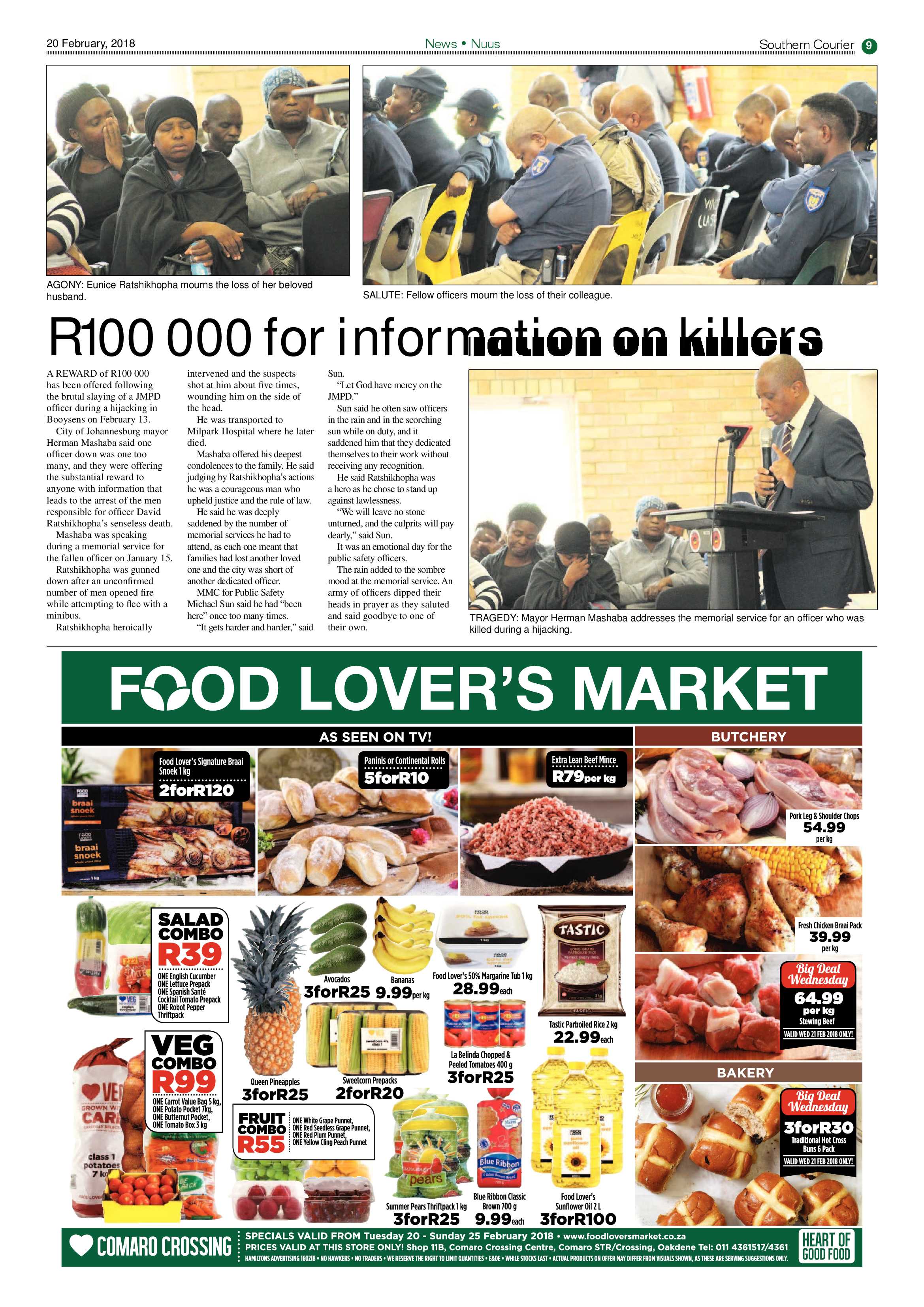 Southern Courier 20 February 2018 page 9