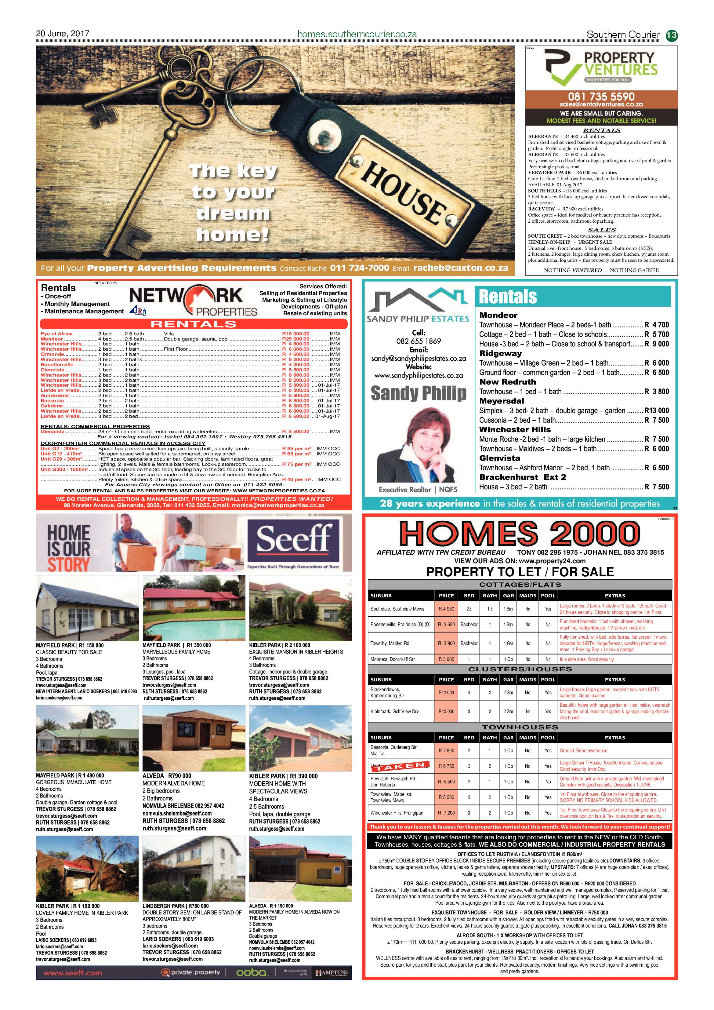 Southern Courier 20 June 2017 page 13