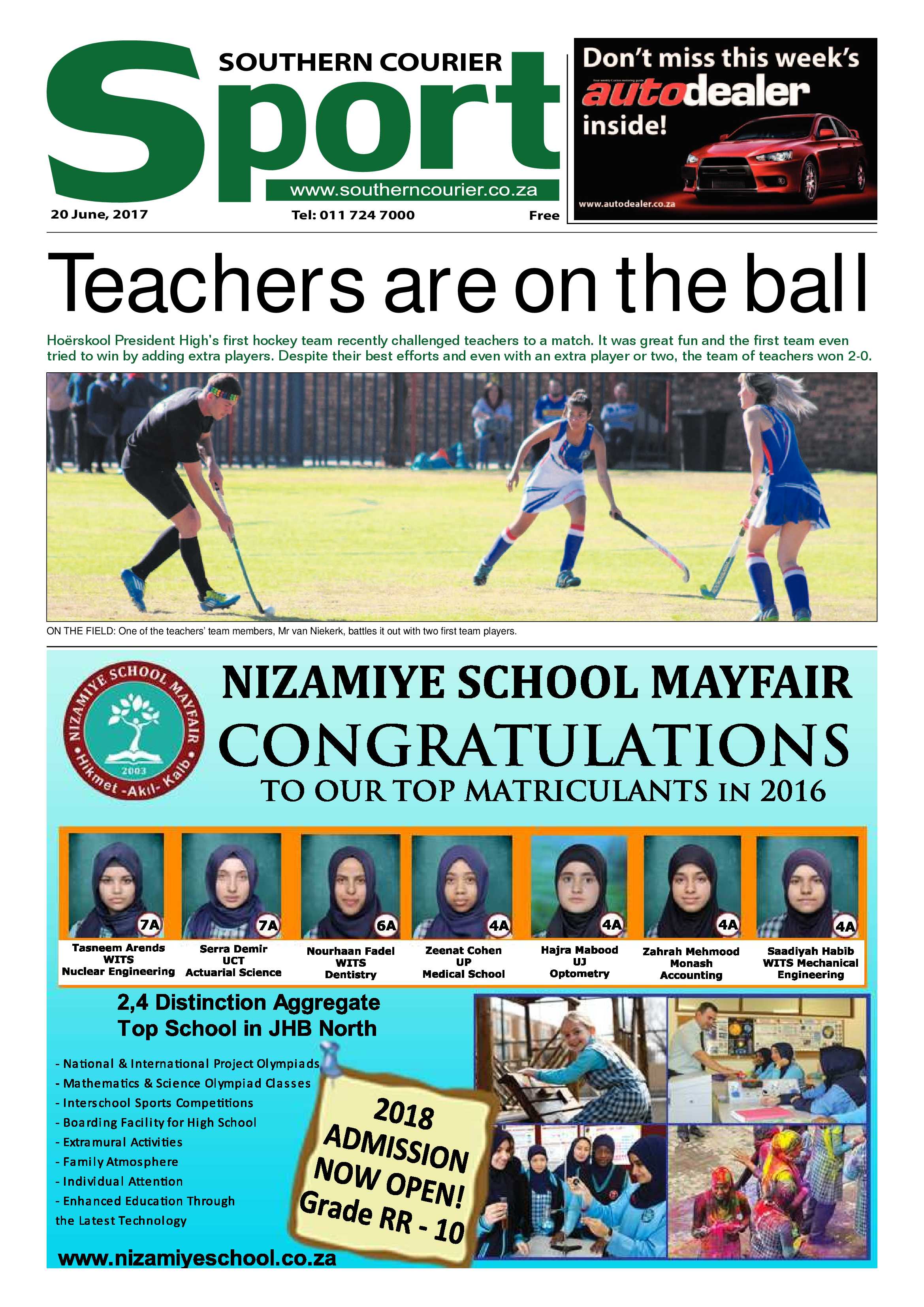 Southern Courier 20 June 2017 page 20