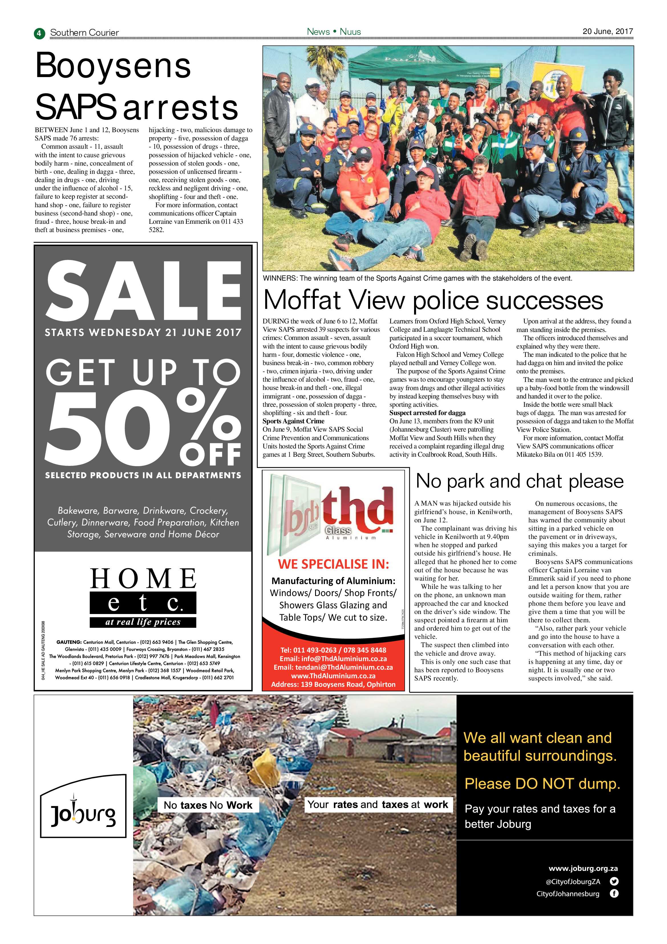 Southern Courier 20 June 2017 page 4