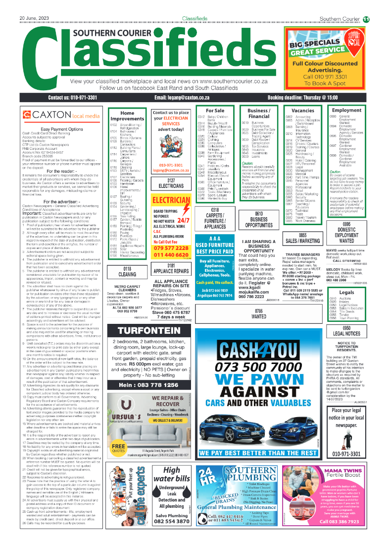 Southern Courier 20 June 2023 page 11