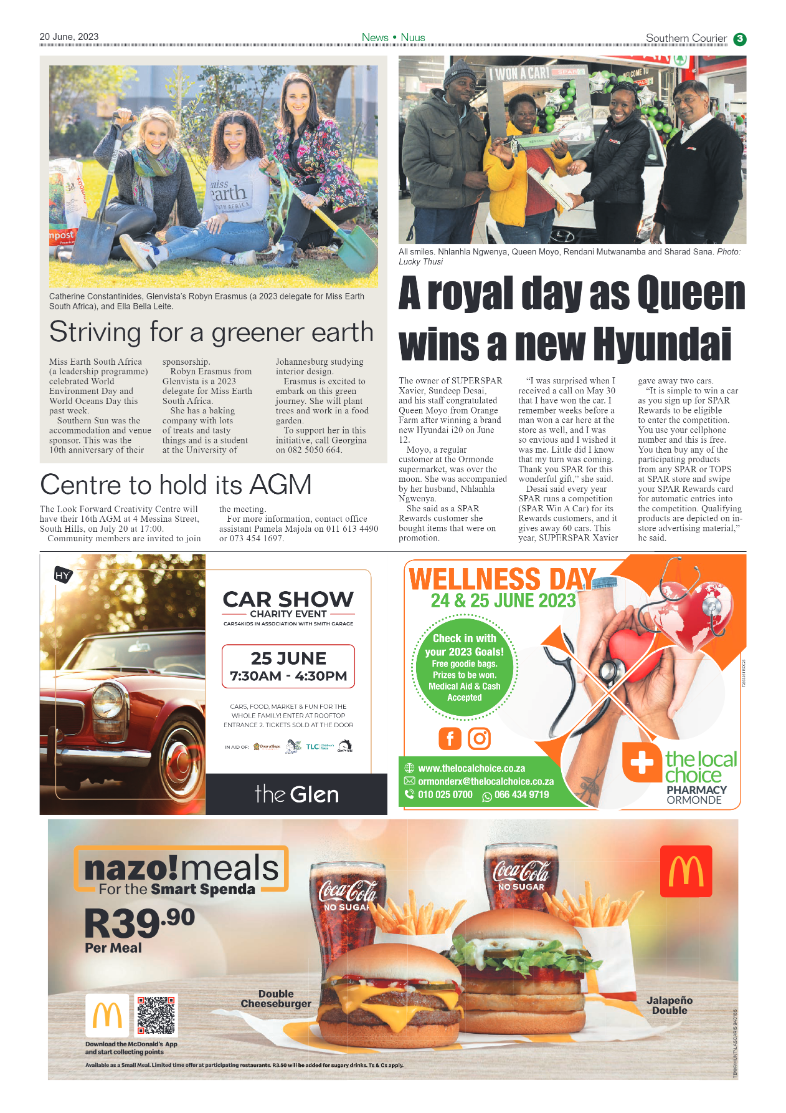 Southern Courier 20 June 2023 page 3
