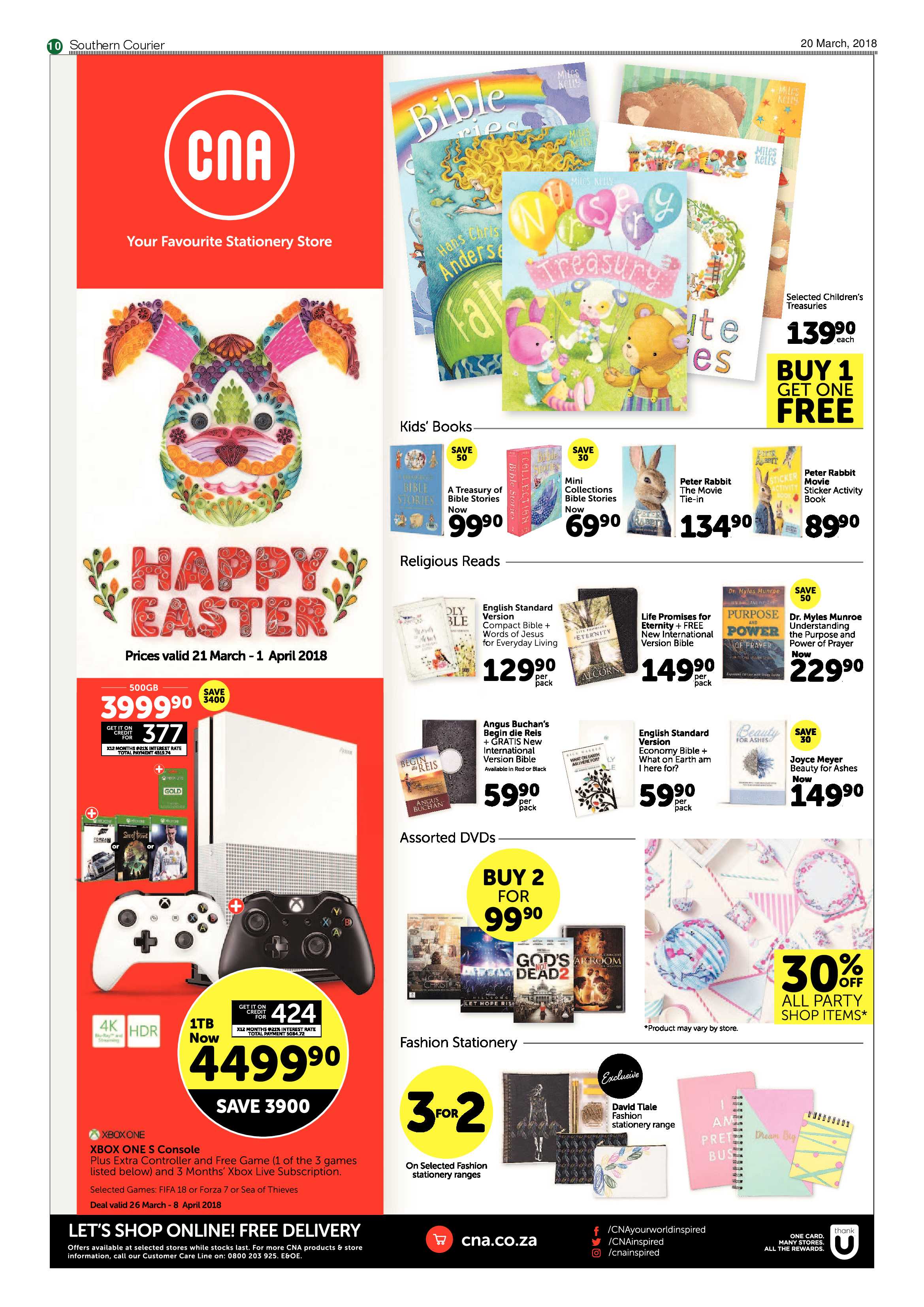 Southern Courier 20 March 2018 page 10