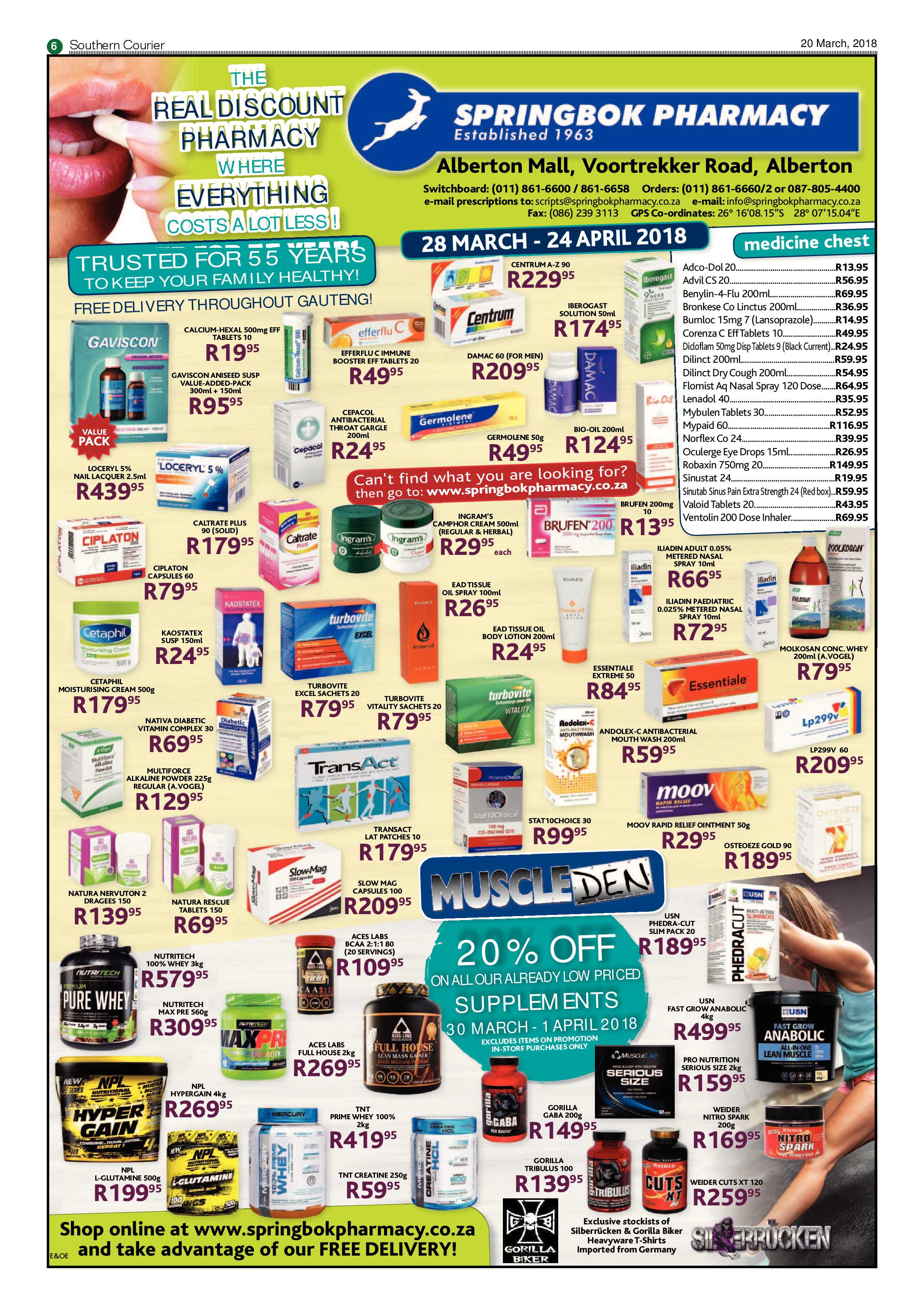 Southern Courier 20 March 2018 page 6