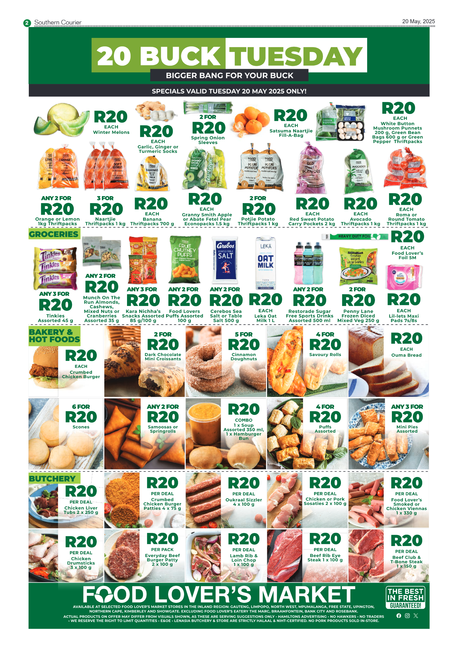 Southern Courier 20 May 2025 page 2