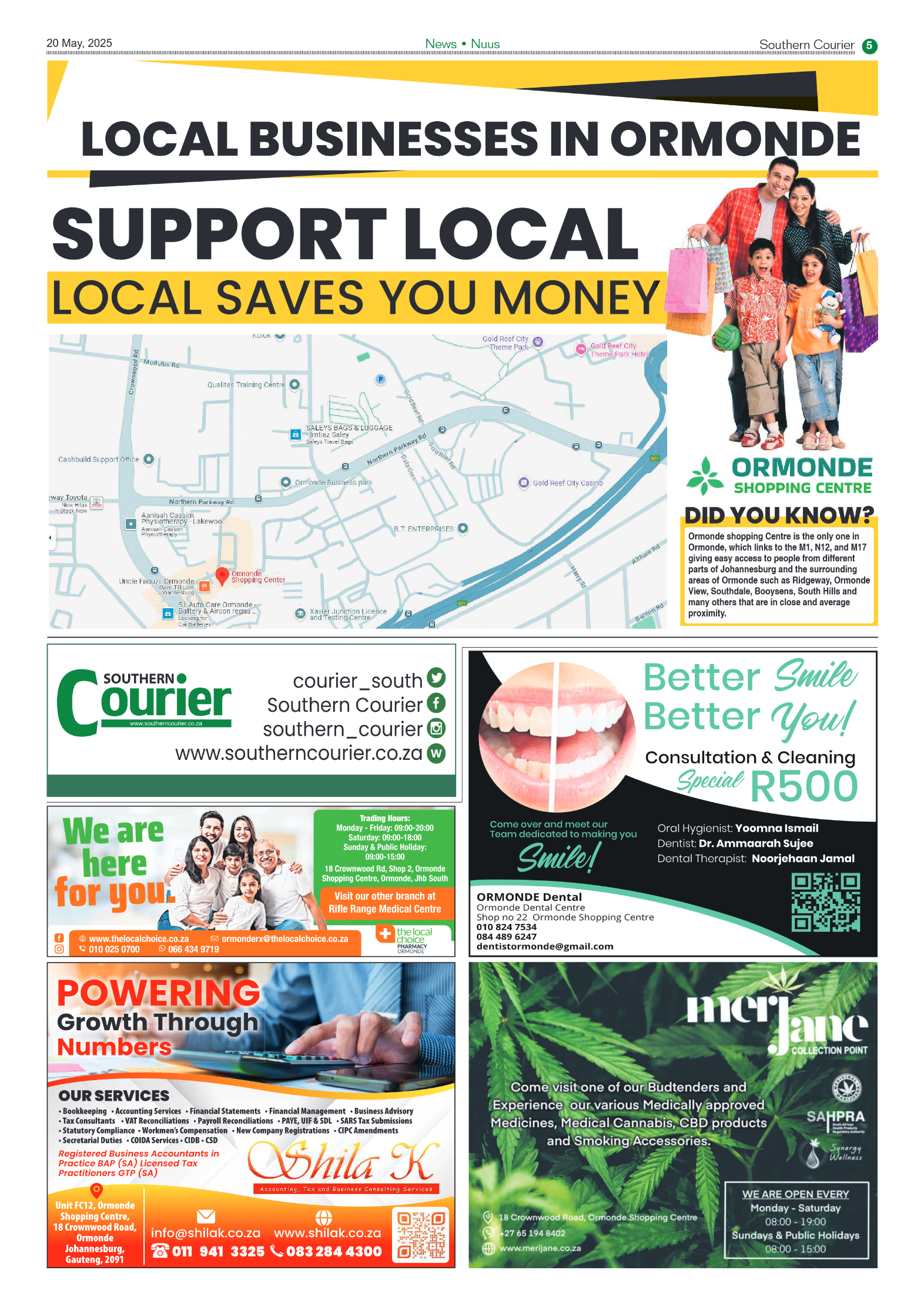 Southern Courier 20 May 2025 page 5