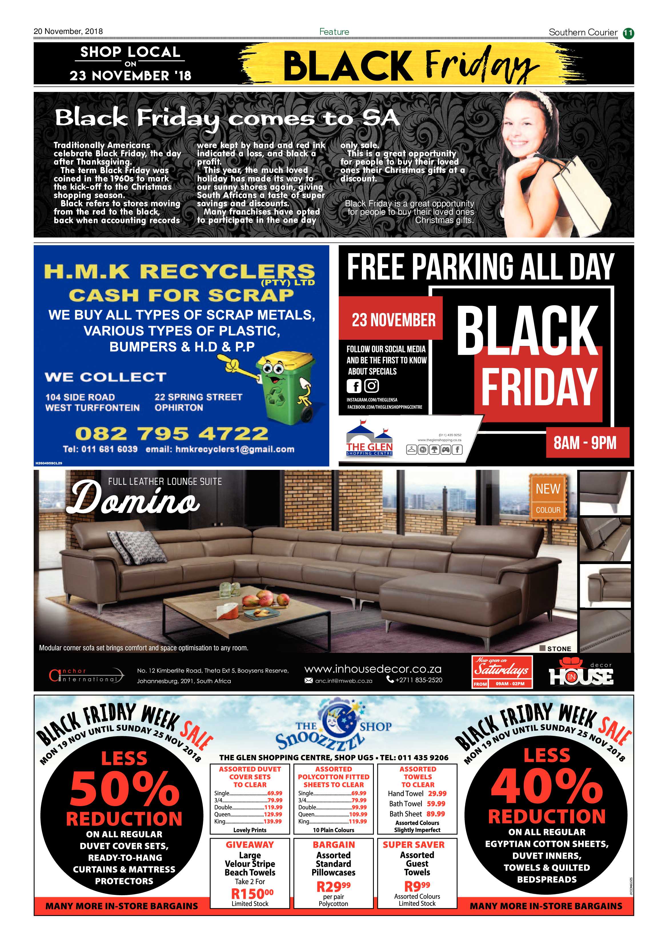 Southern Courier 20 November 2018 page 11