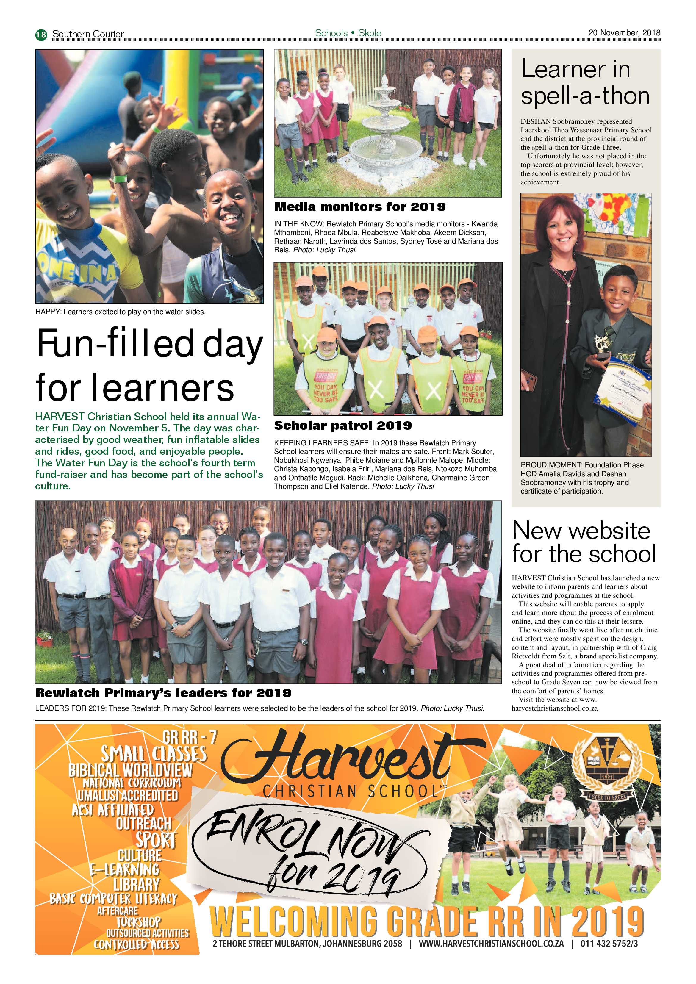 Southern Courier 20 November 2018 page 18