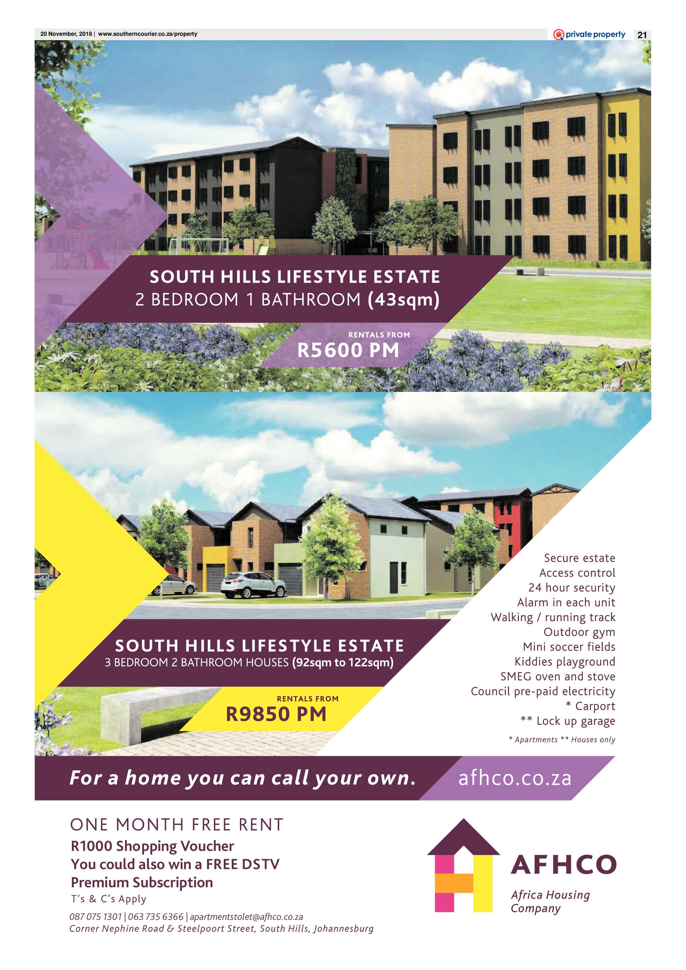 Southern Courier 20 November 2018 page 21