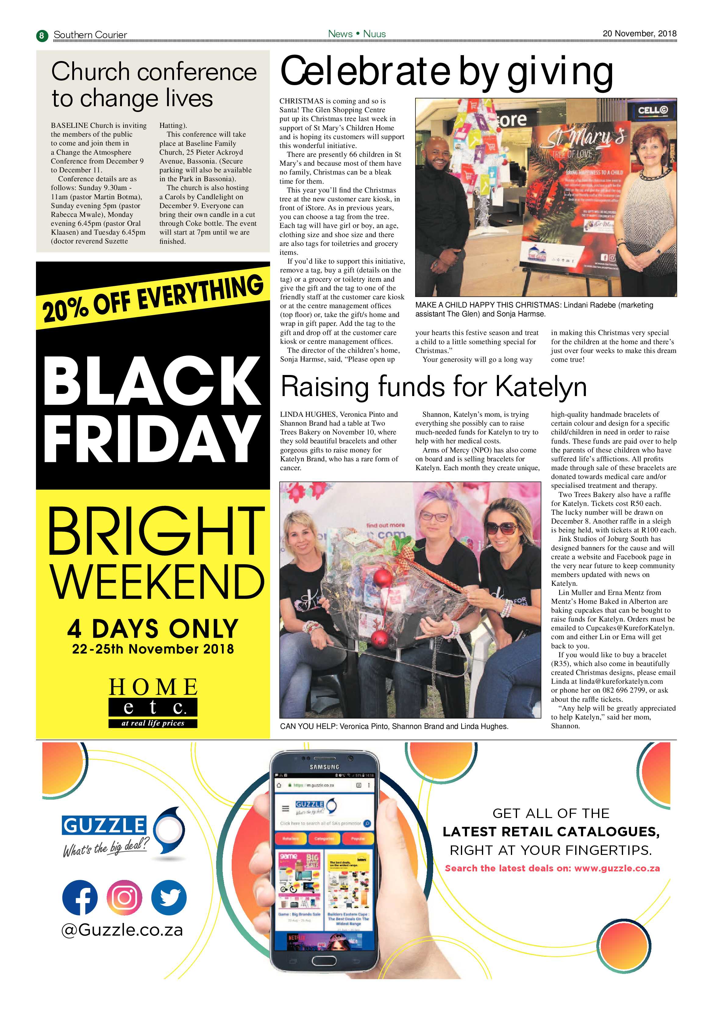 Southern Courier 20 November 2018 page 8