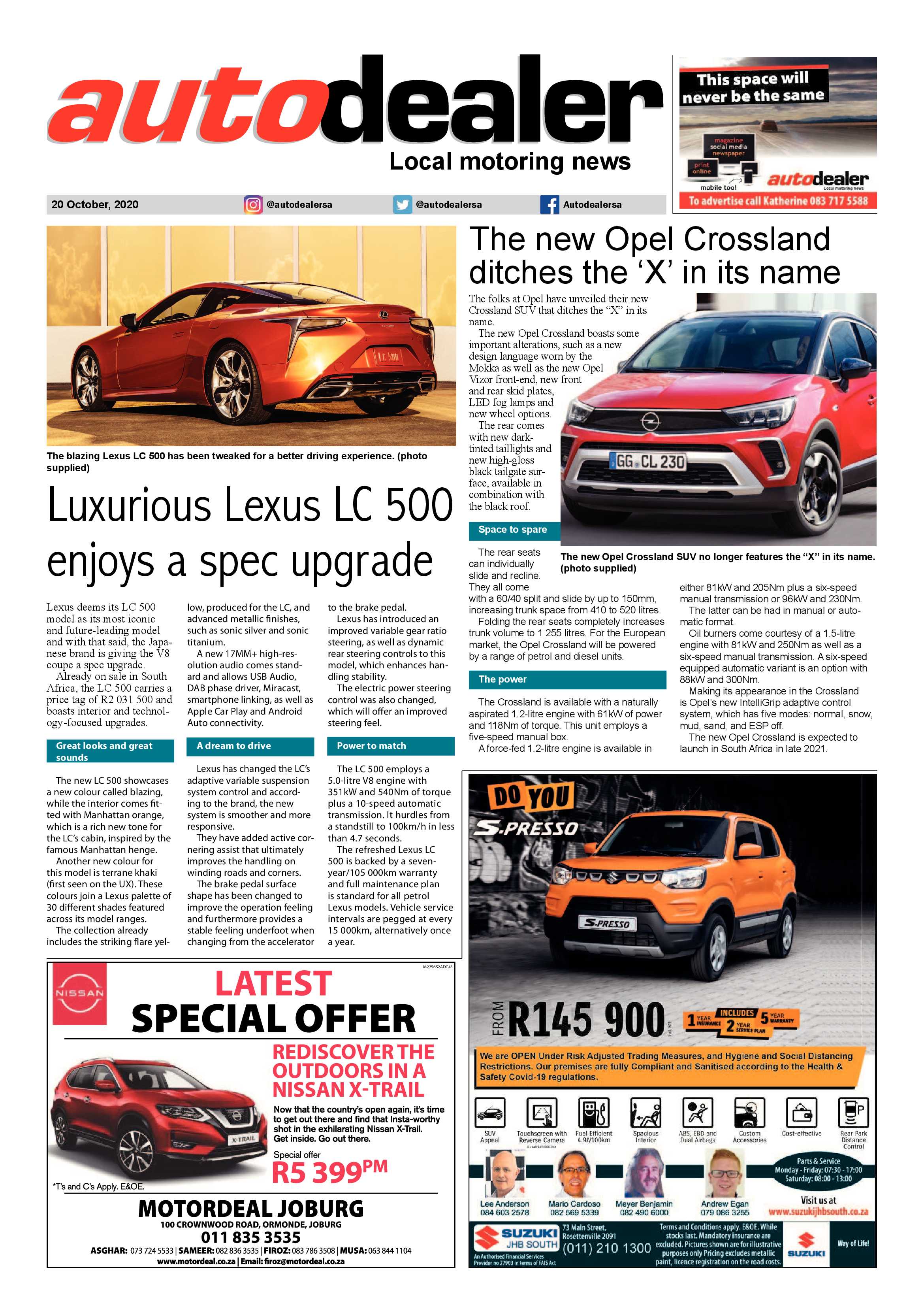 Southern Courier 20 October 2020 page 9