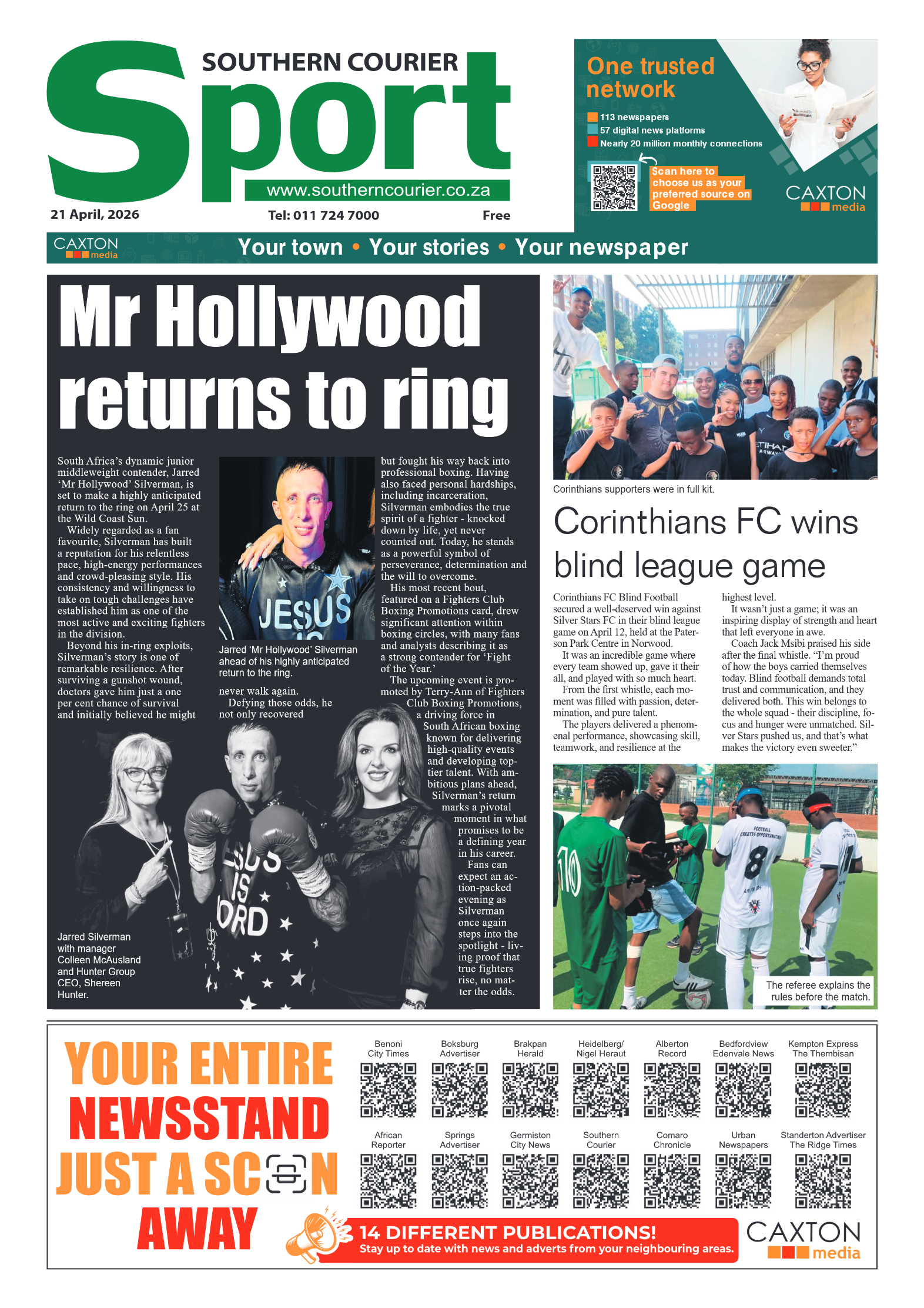 Southern Courier 21 April 2026 page 8