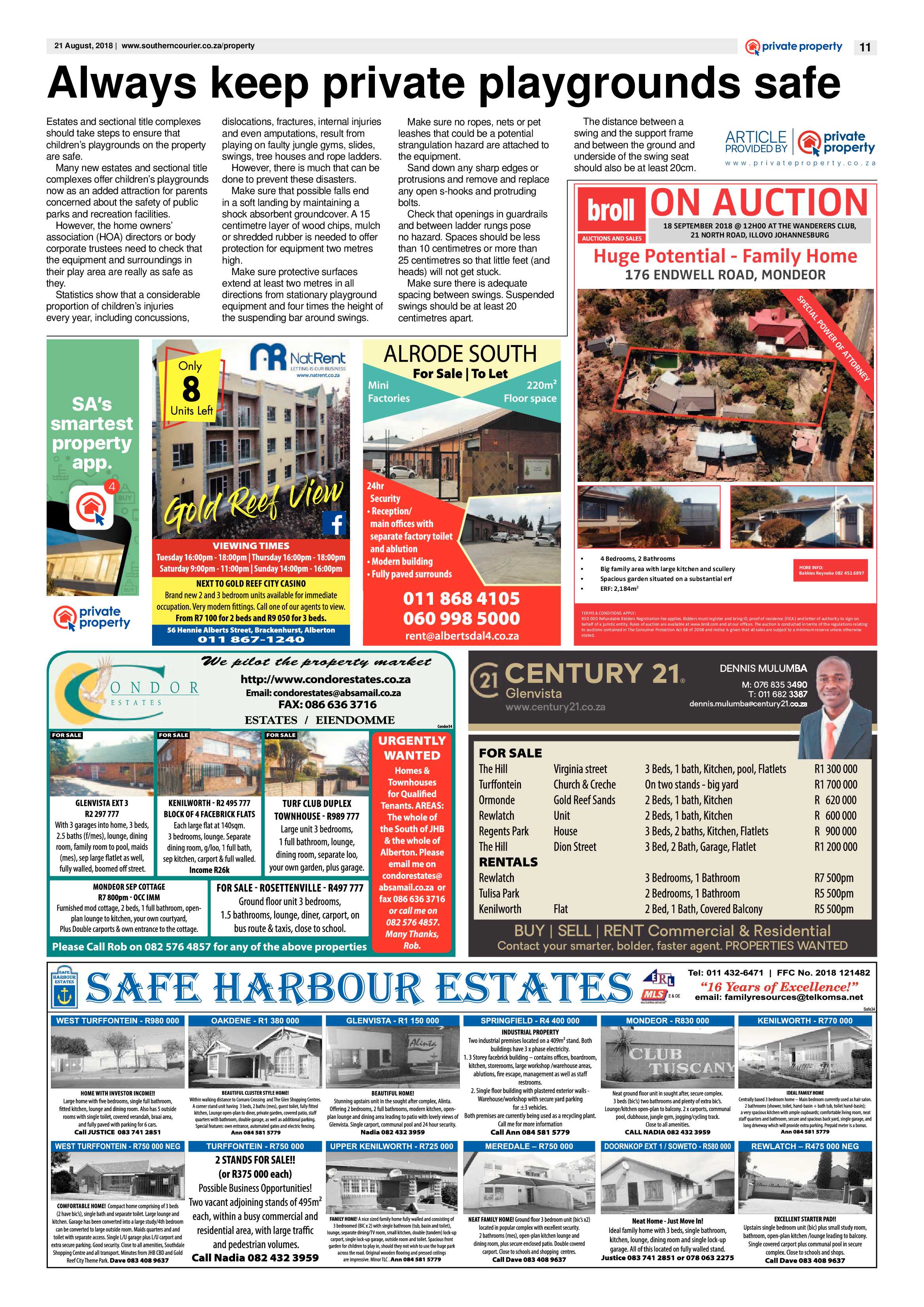 Southern Courier 21 August 2018 page 11