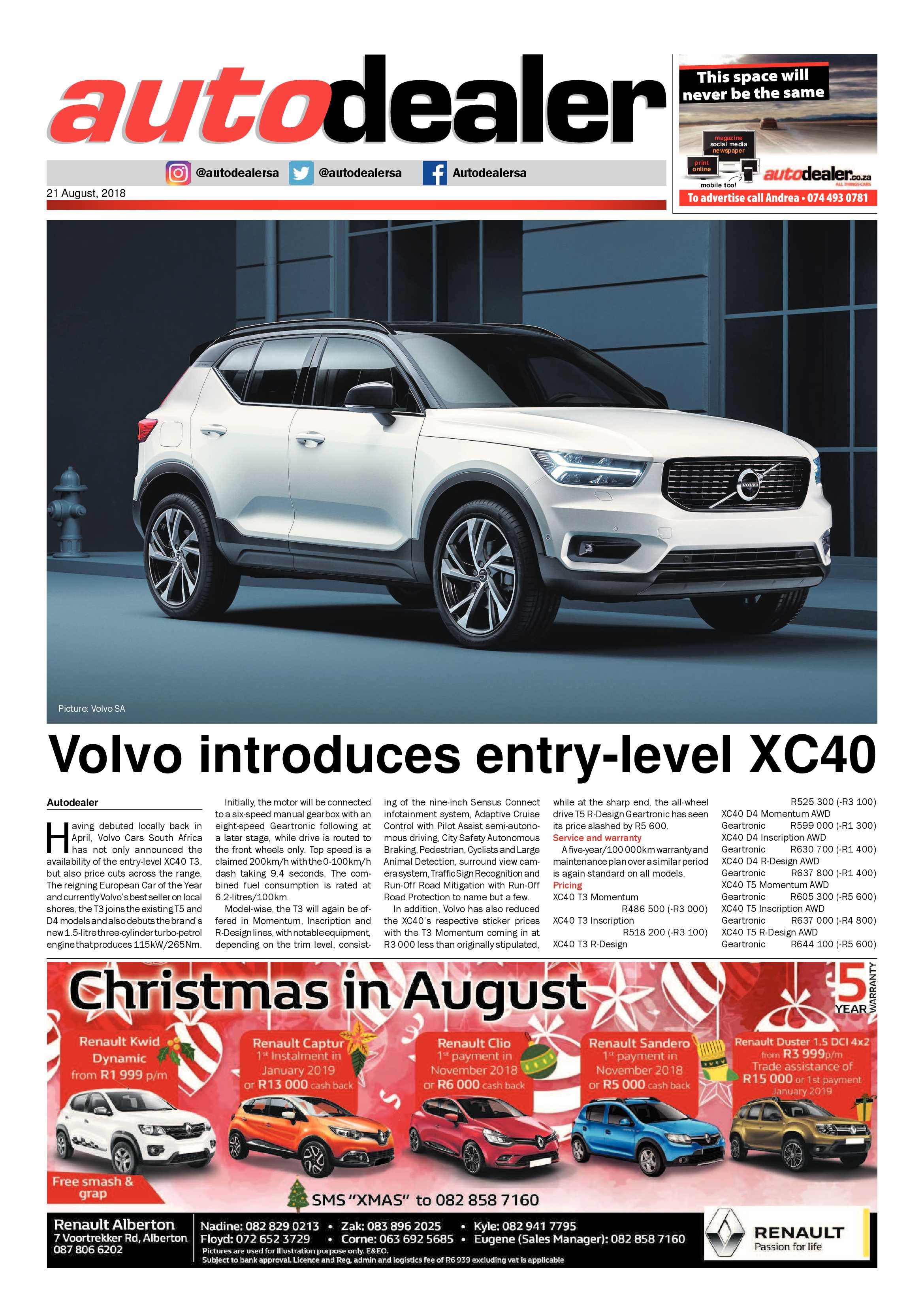 Southern Courier 21 August 2018 page 17