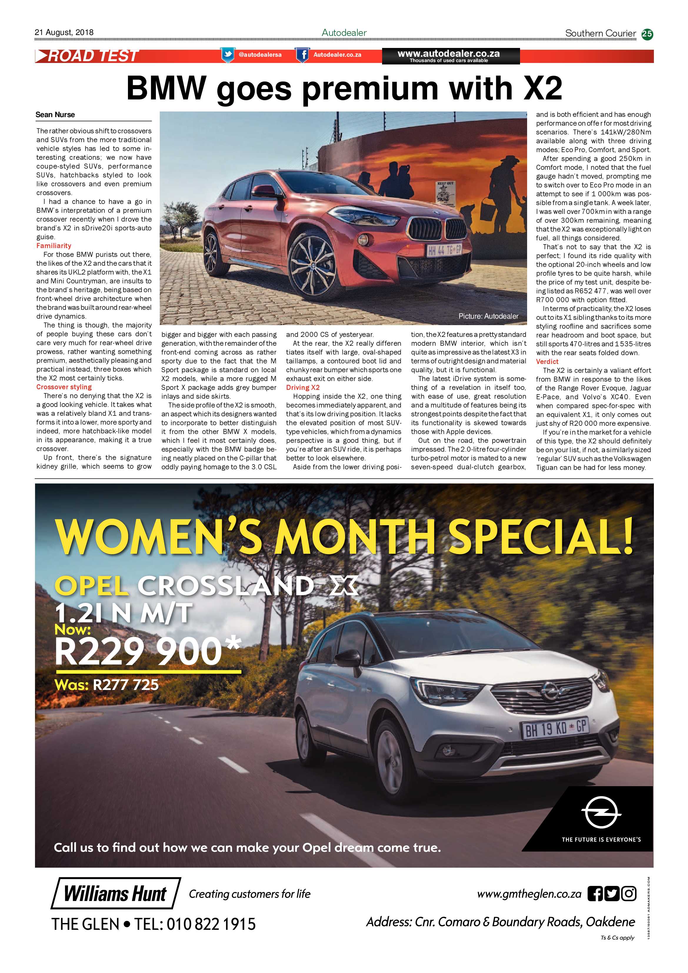 Southern Courier 21 August 2018 page 25