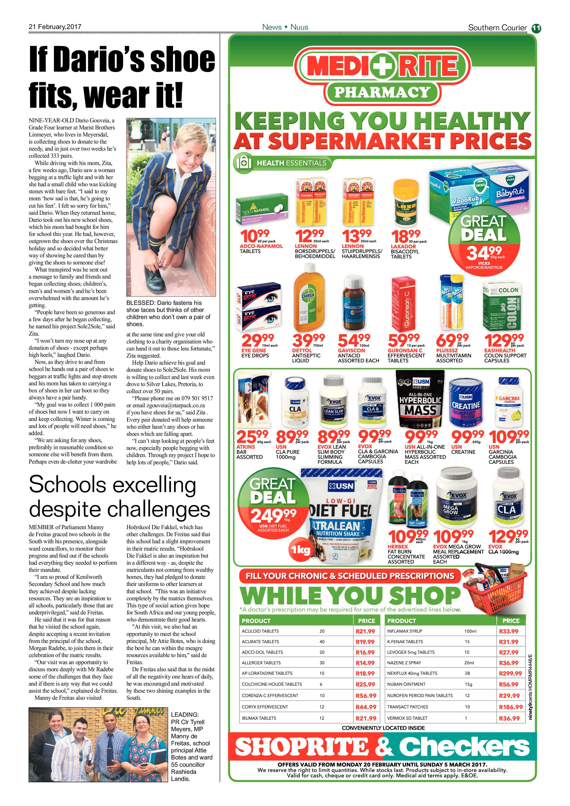 Southern Courier 21 February 2017 page 11