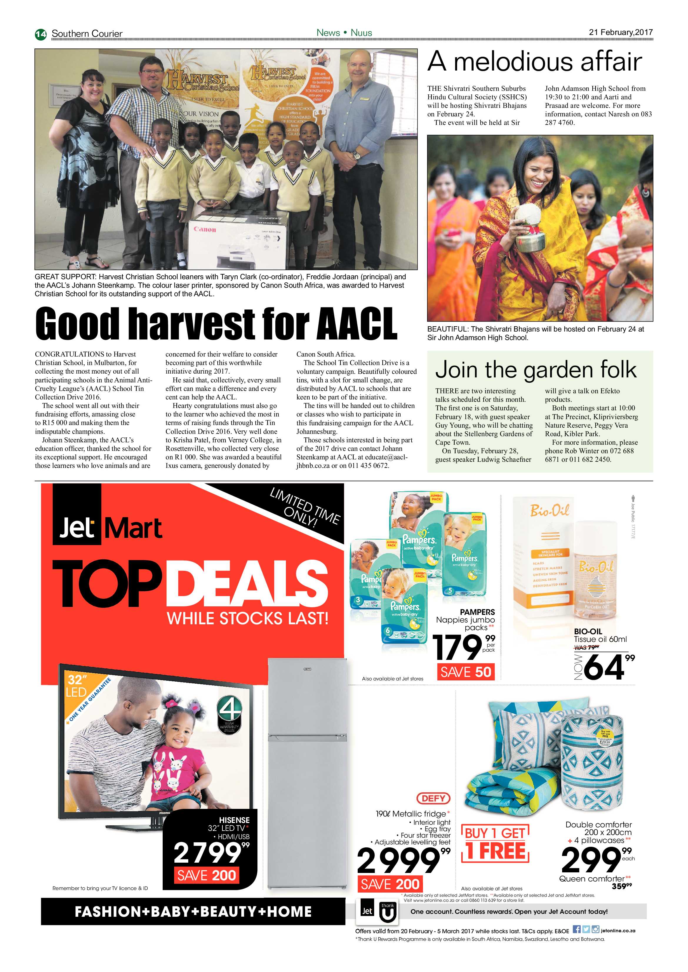 Southern Courier 21 February 2017 page 14