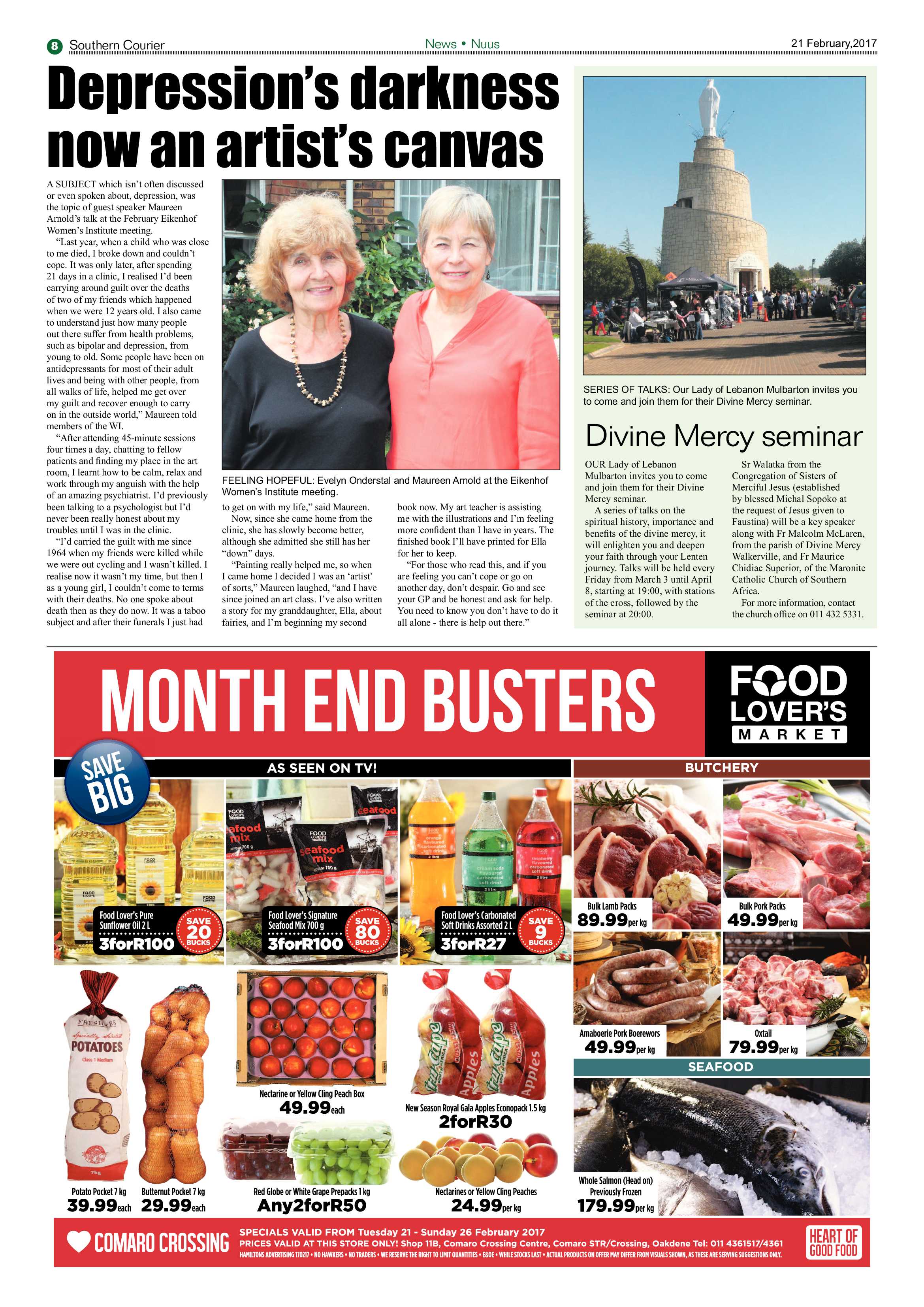 Southern Courier 21 February 2017 page 8