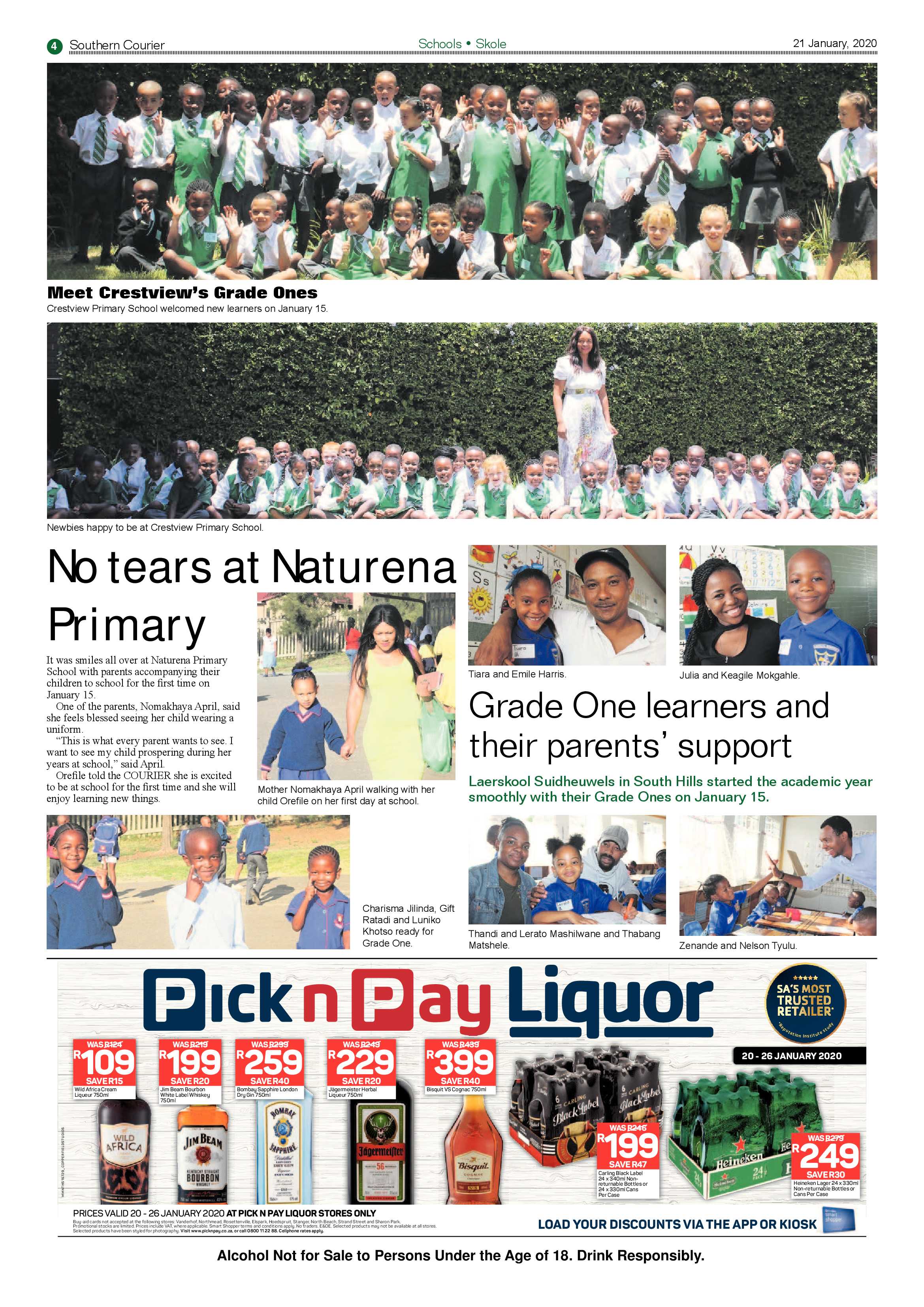 Southern Courier 21 January 2020 page 4