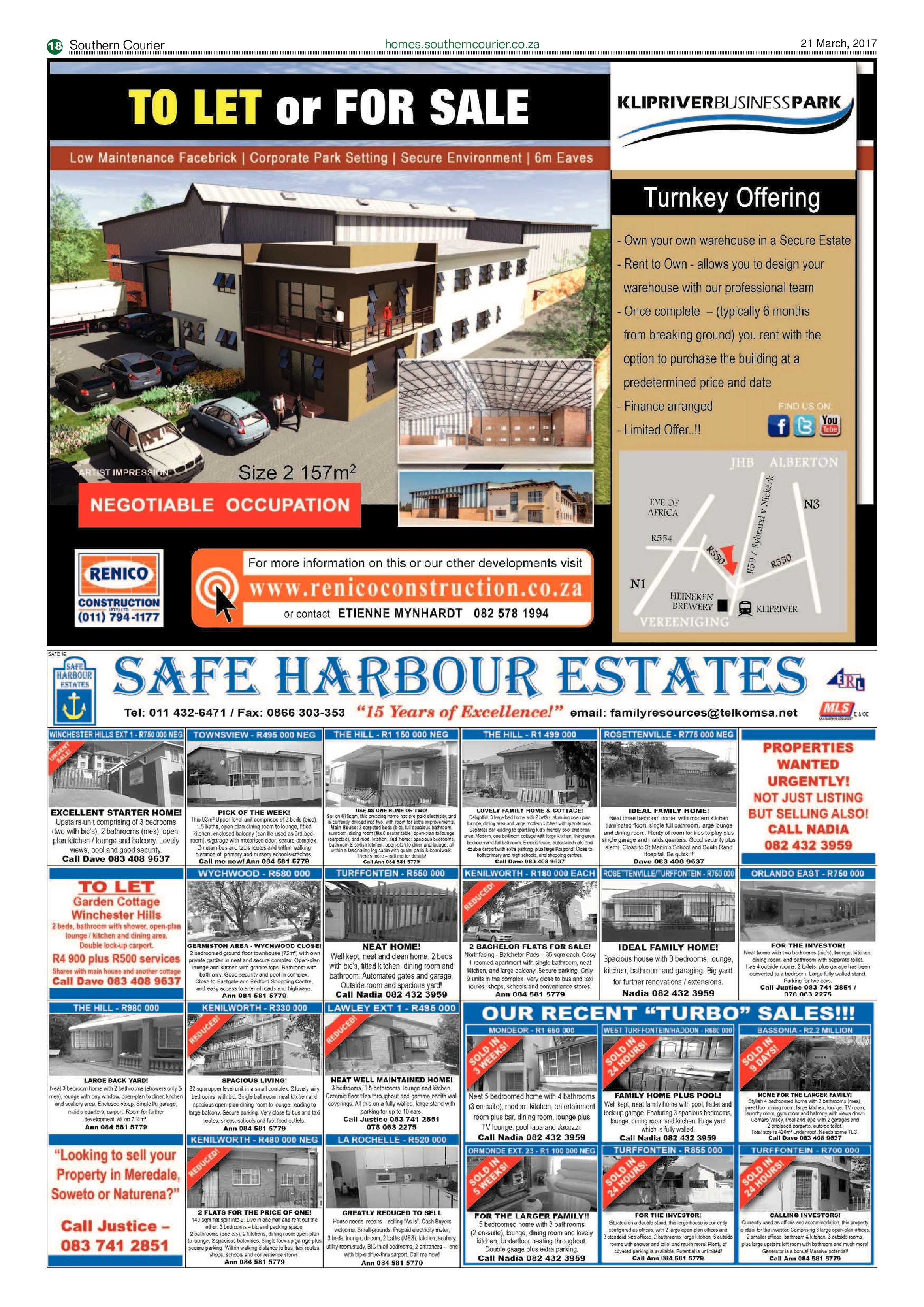 Southern Courier 21 March 2017 page 18