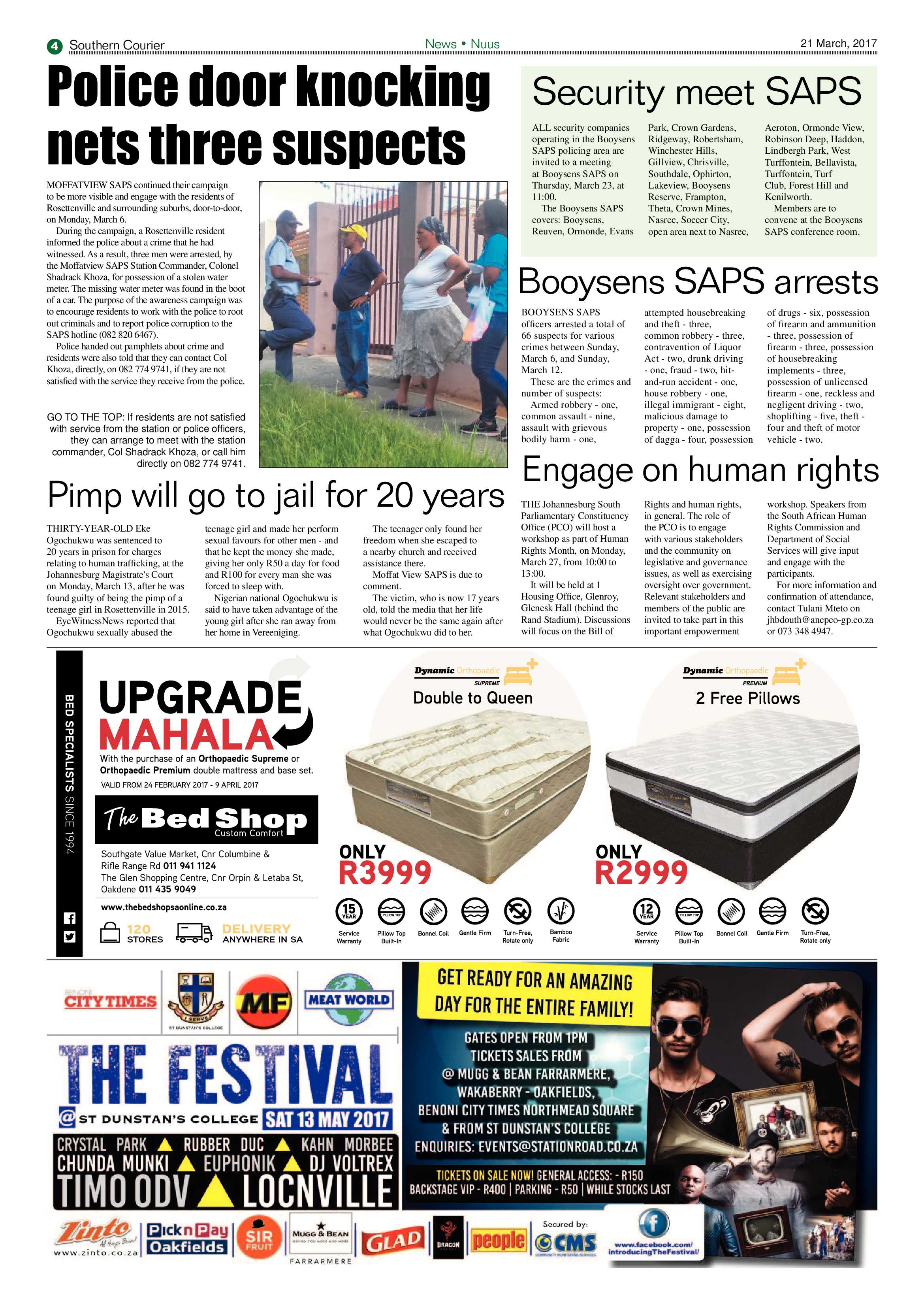 Southern Courier 21 March 2017 page 4