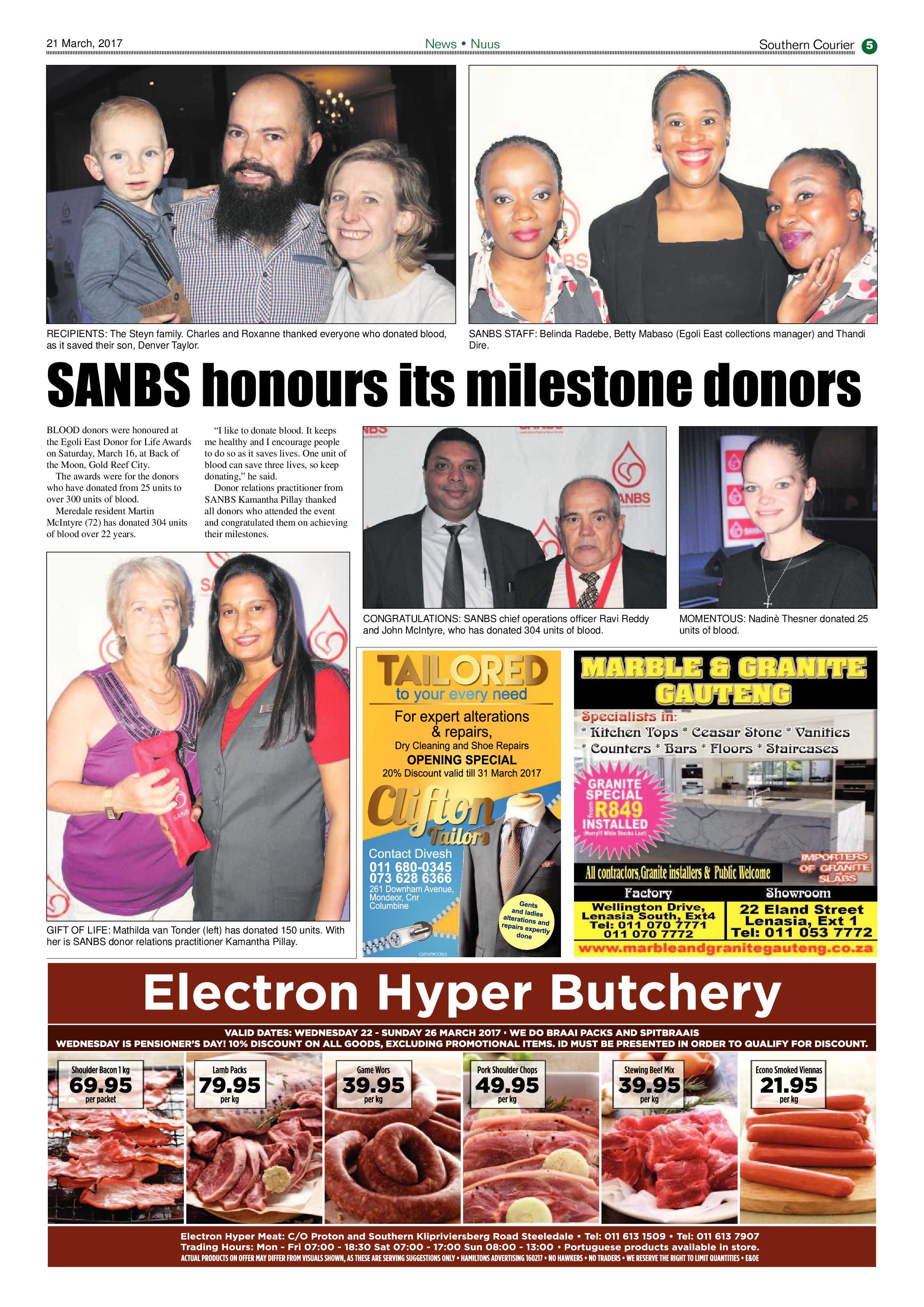 Southern Courier 21 March 2017 page 5