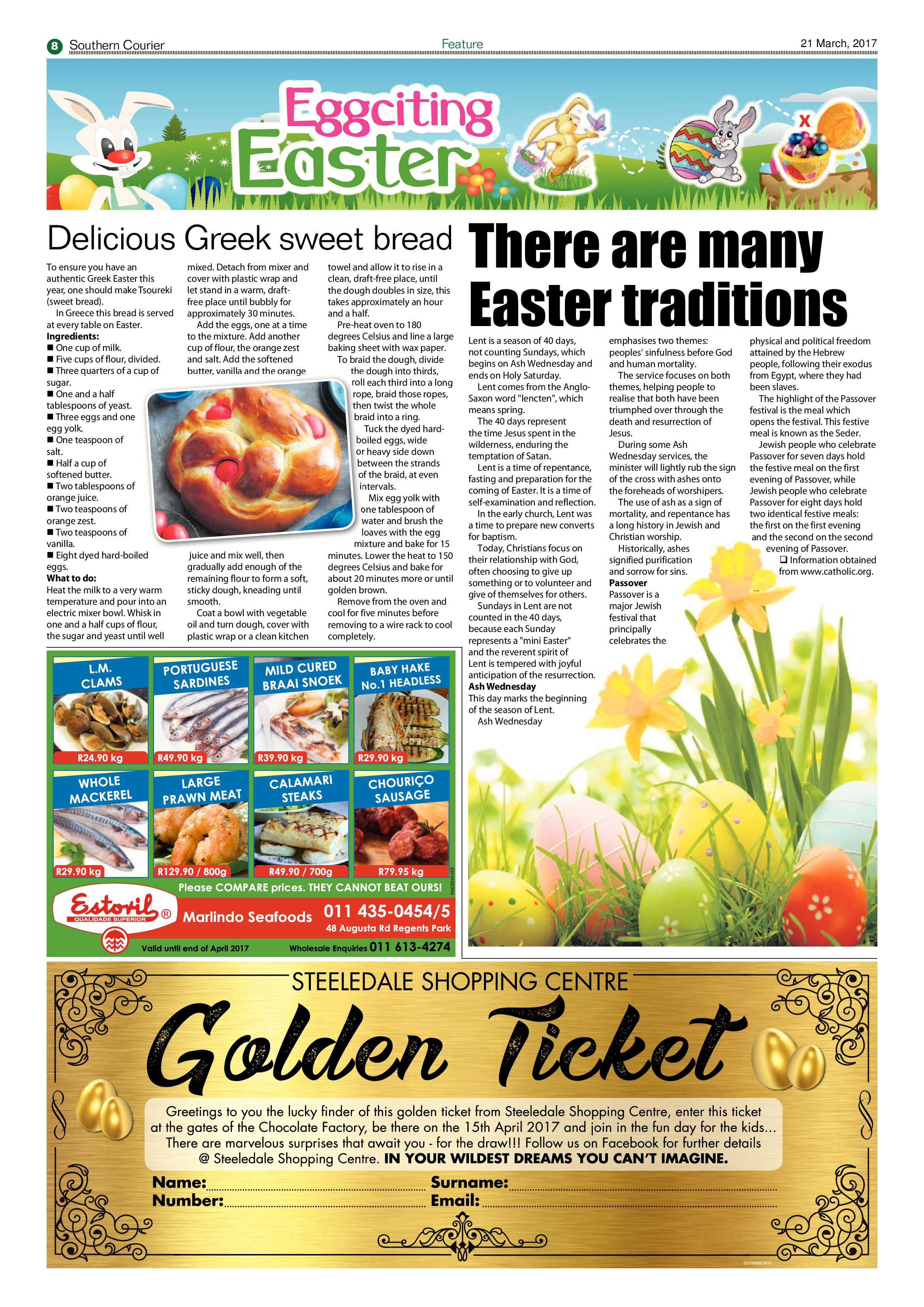 Southern Courier 21 March 2017 page 8