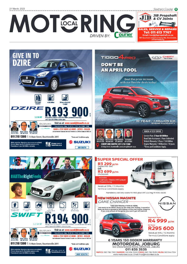 Southern Courier 21 March 2023 page 6