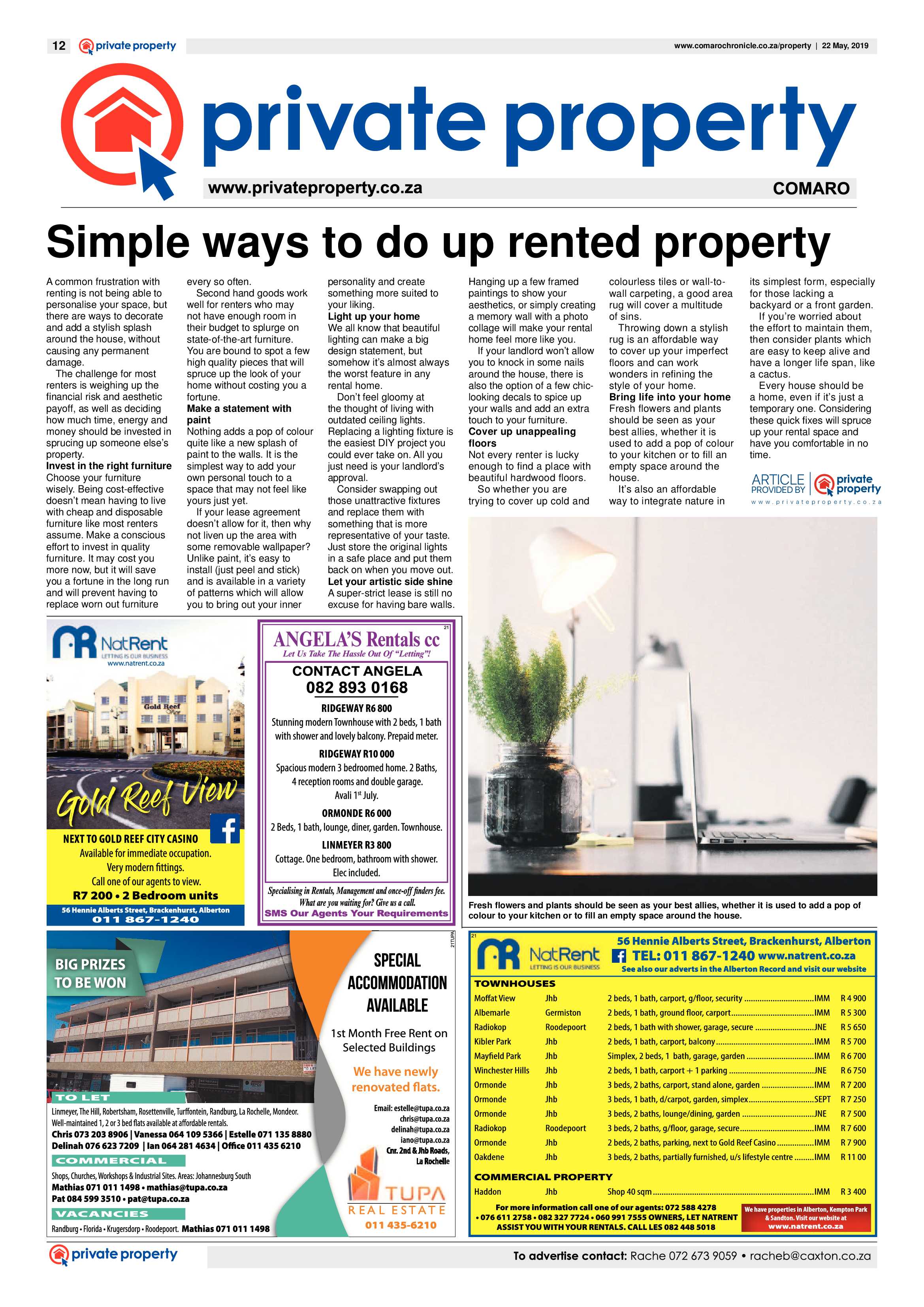 Southern Courier 21 May 2019 page 12