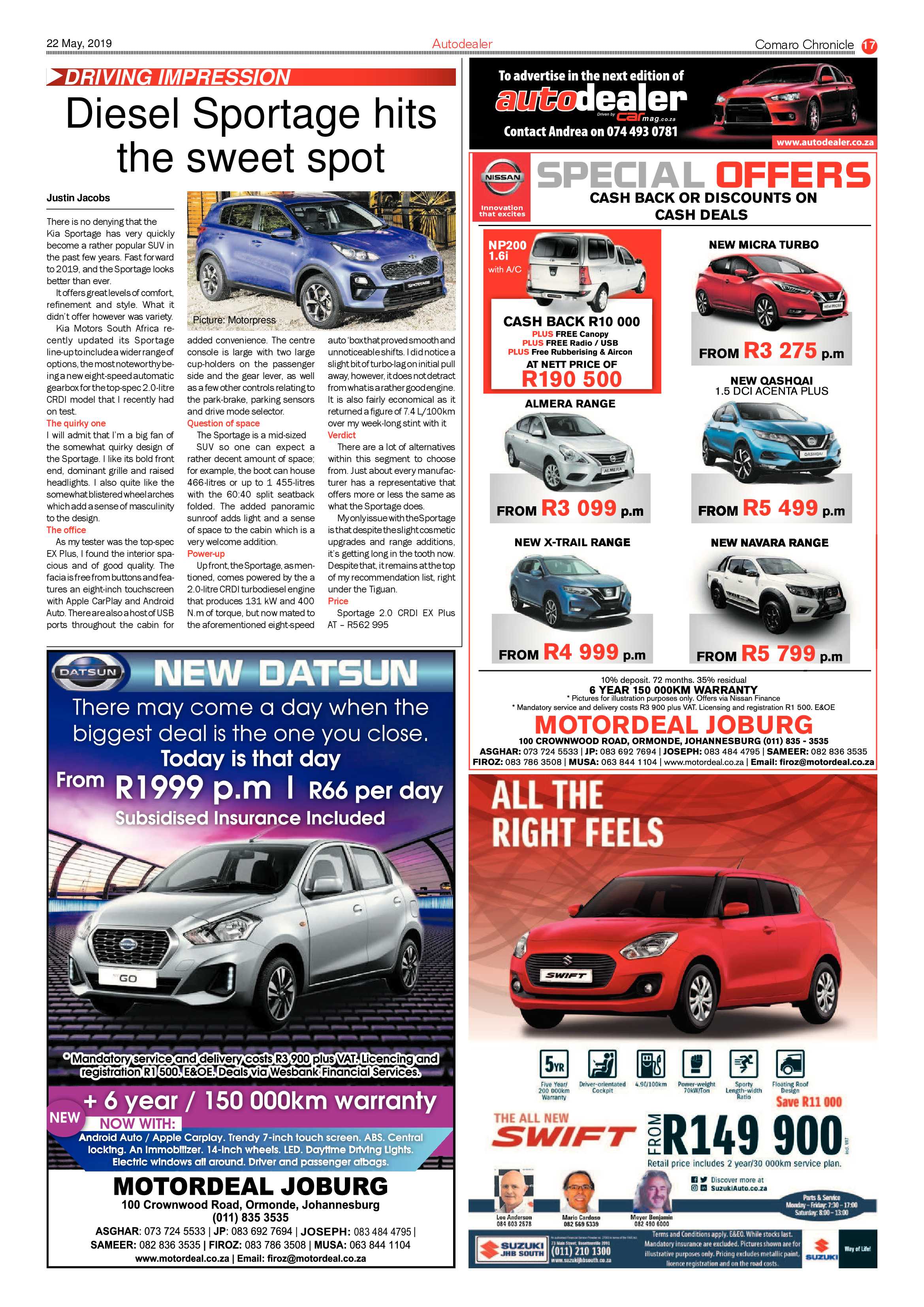 Southern Courier 21 May 2019 page 17