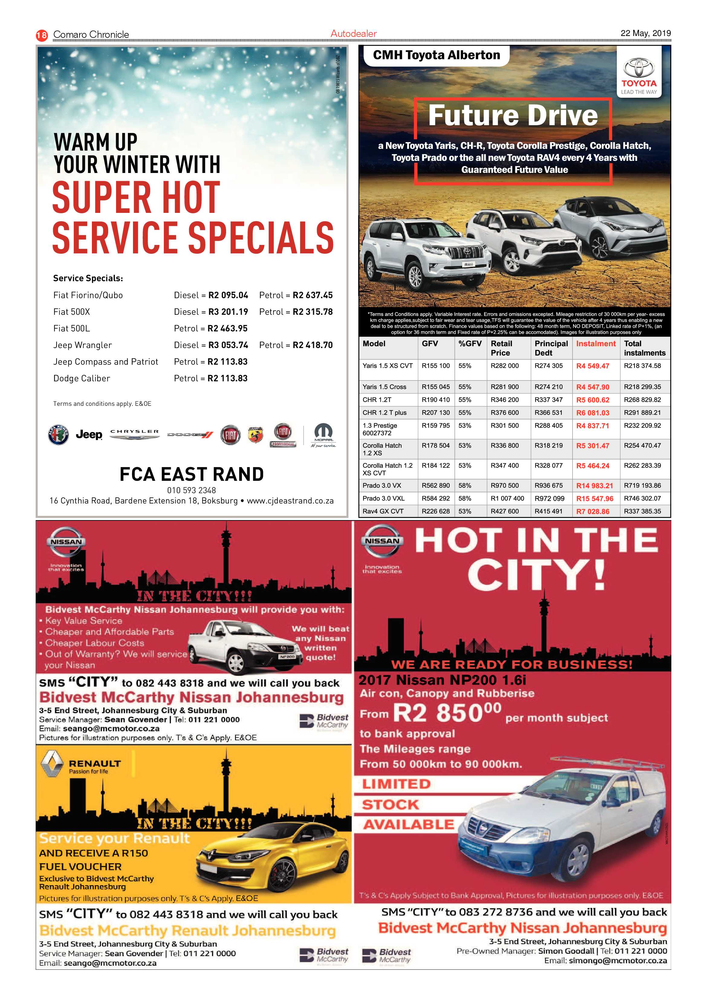 Southern Courier 21 May 2019 page 18