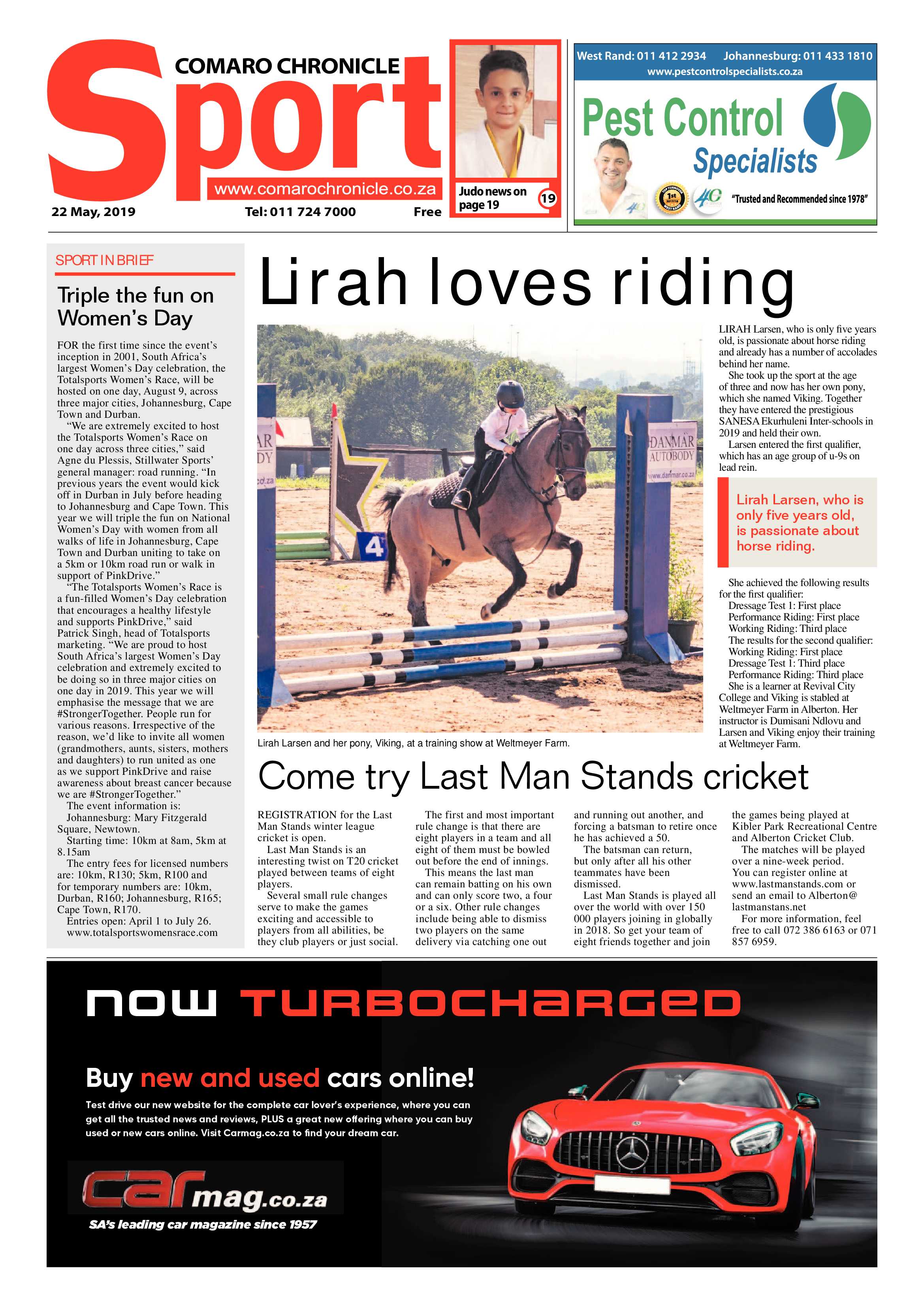 Southern Courier 21 May 2019 page 20
