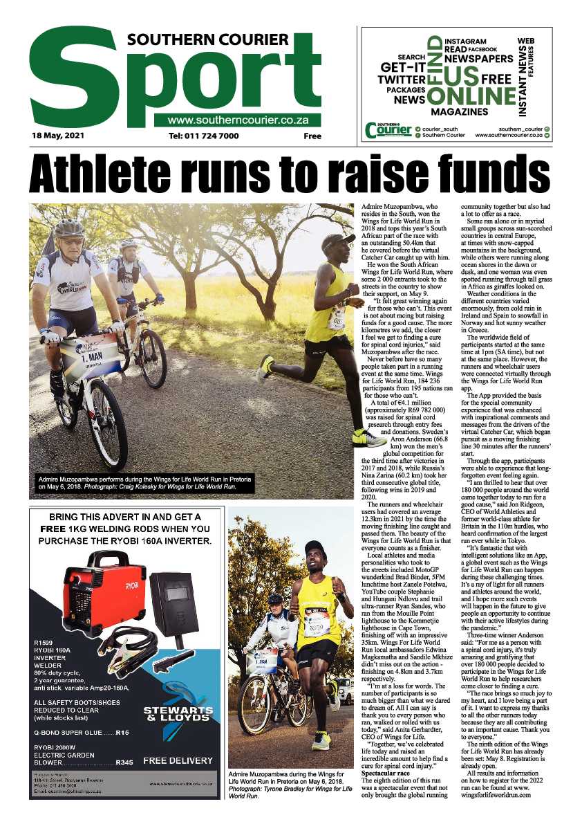 Southern Courier 21 May 2021 page 12
