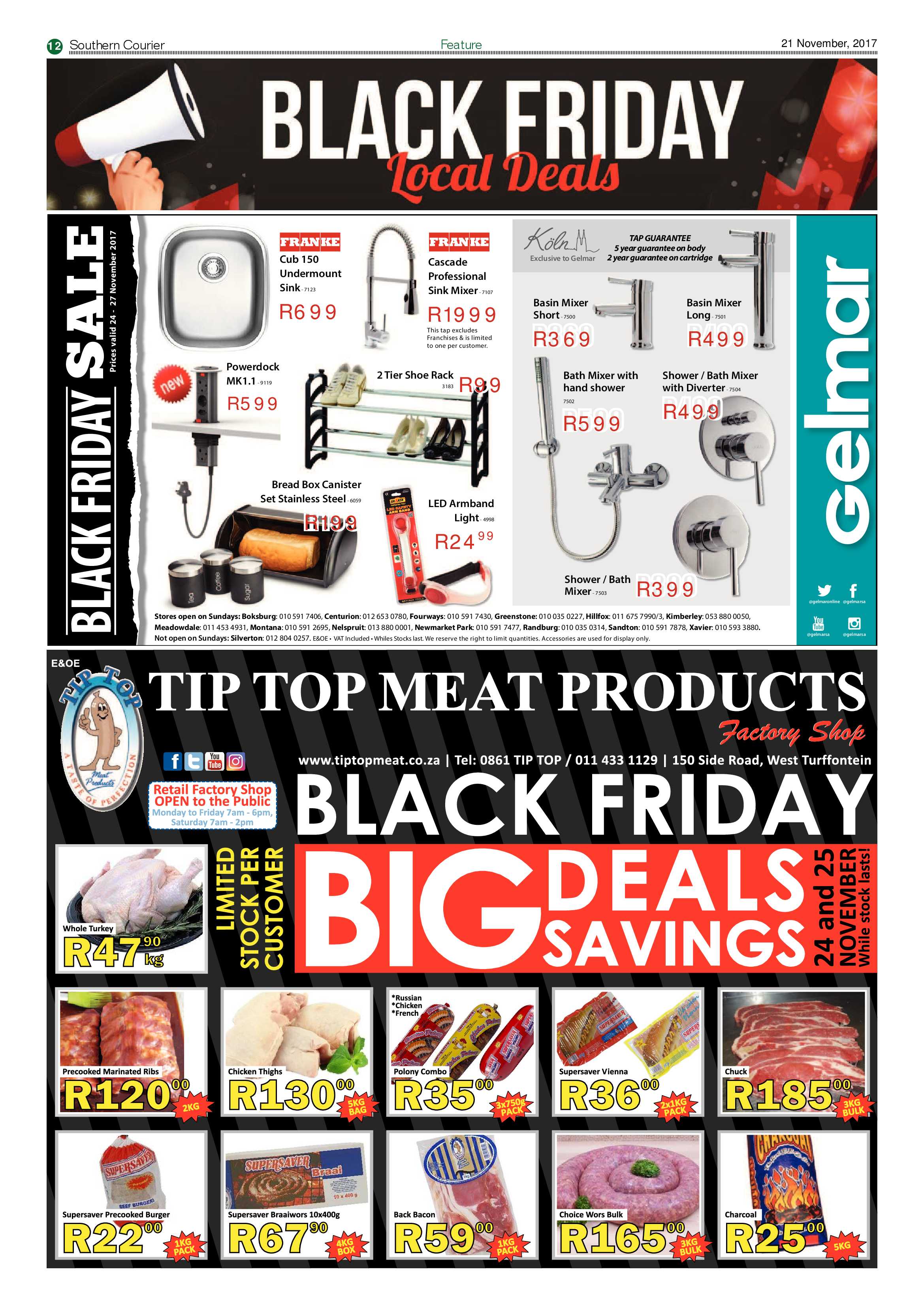Southern Courier 21 November 2017 page 12