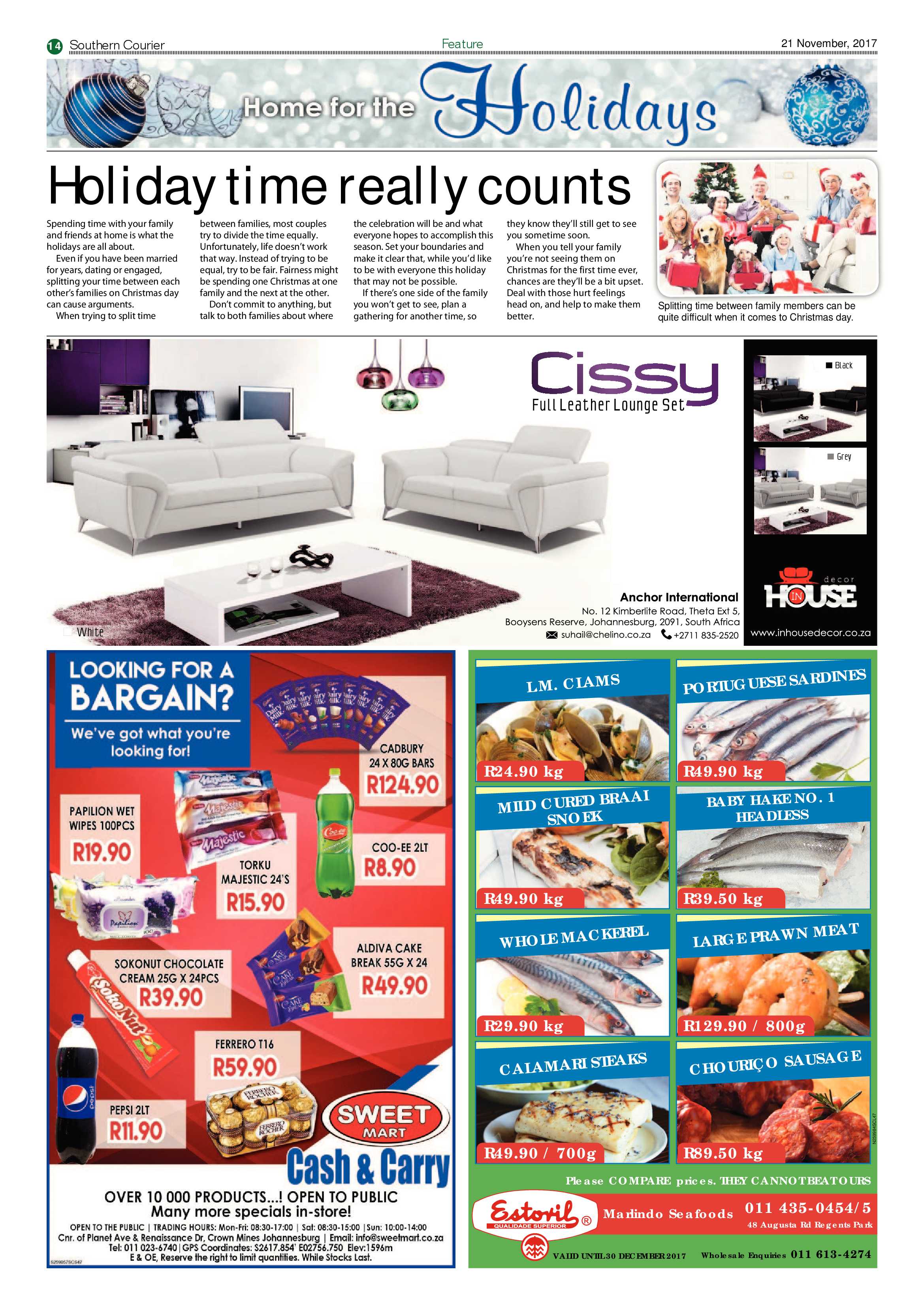 Southern Courier 21 November 2017 page 14