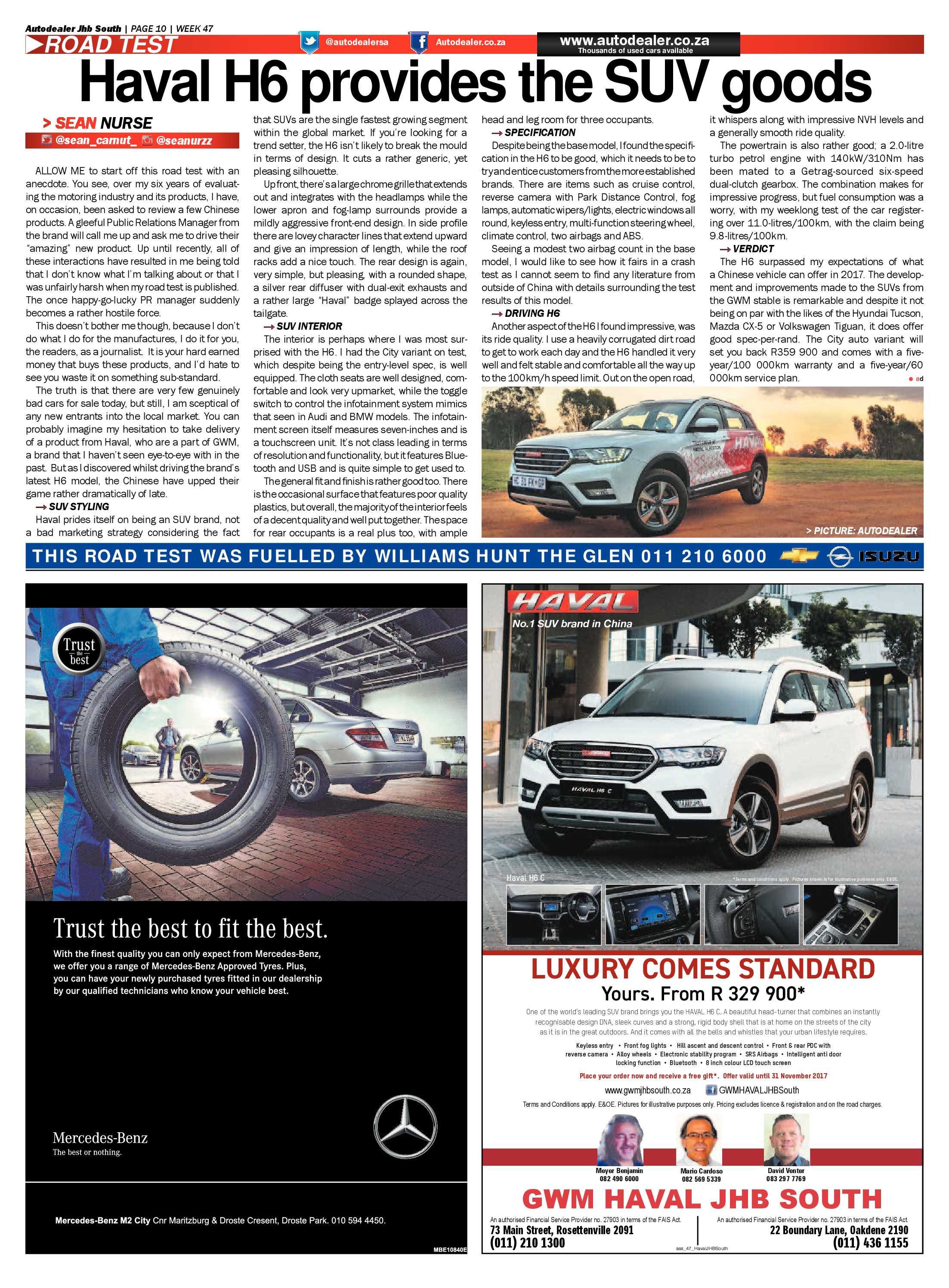 Southern Courier 21 November 2017 page 38