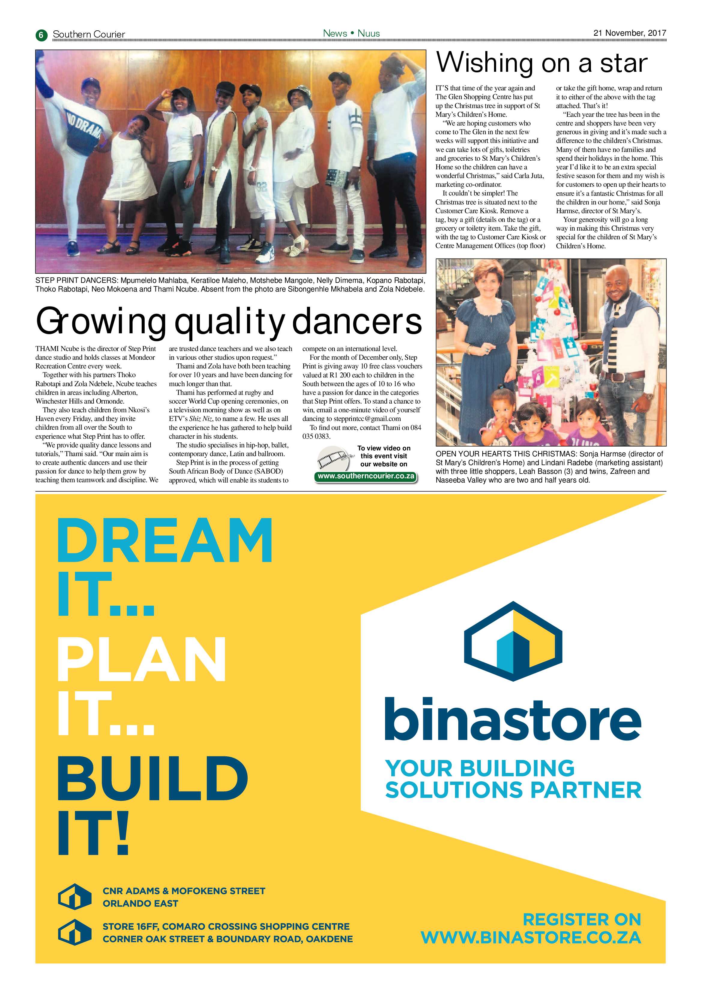 Southern Courier 21 November 2017 page 6