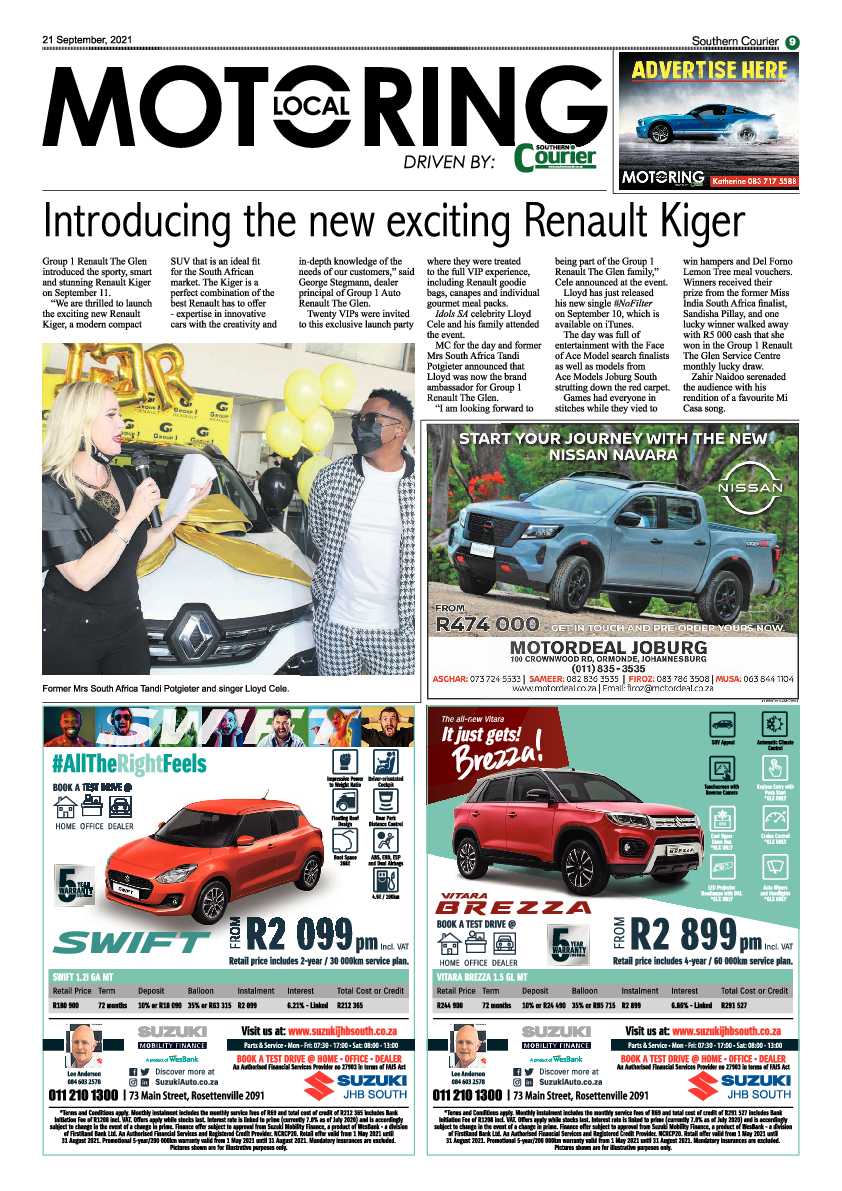 Southern Courier 21 September 2021 page 11