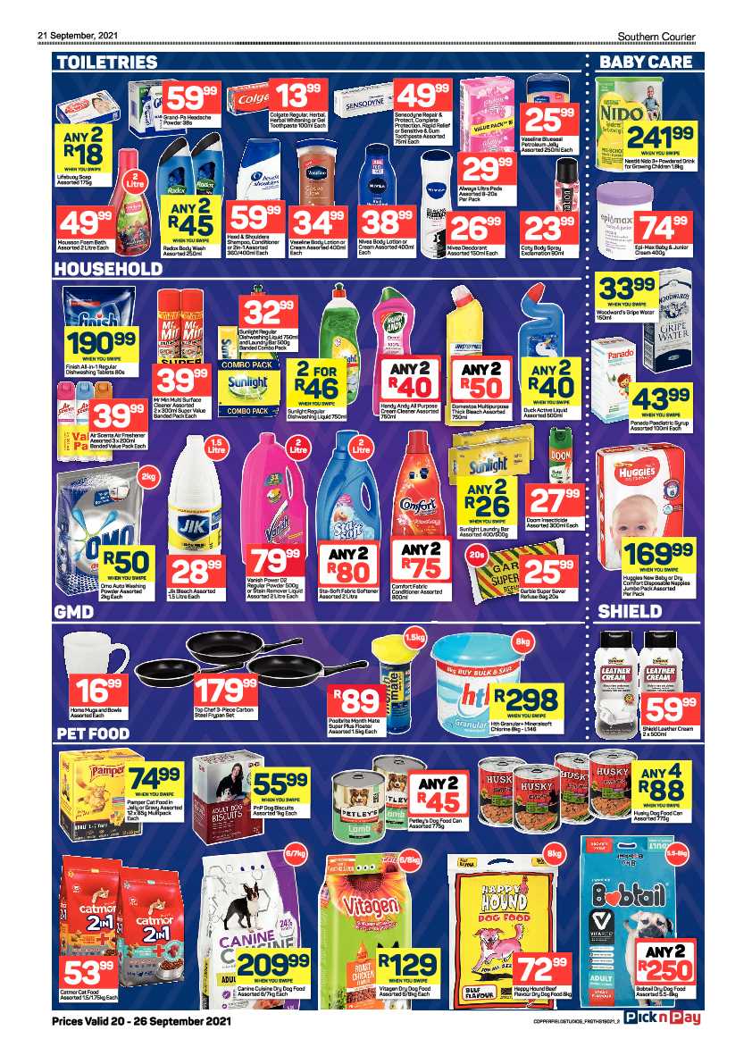 Southern Courier 21 September 2021 page 15