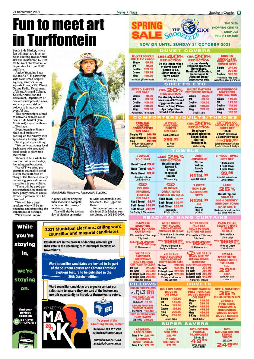 Southern Courier 21 September 2021 page 7