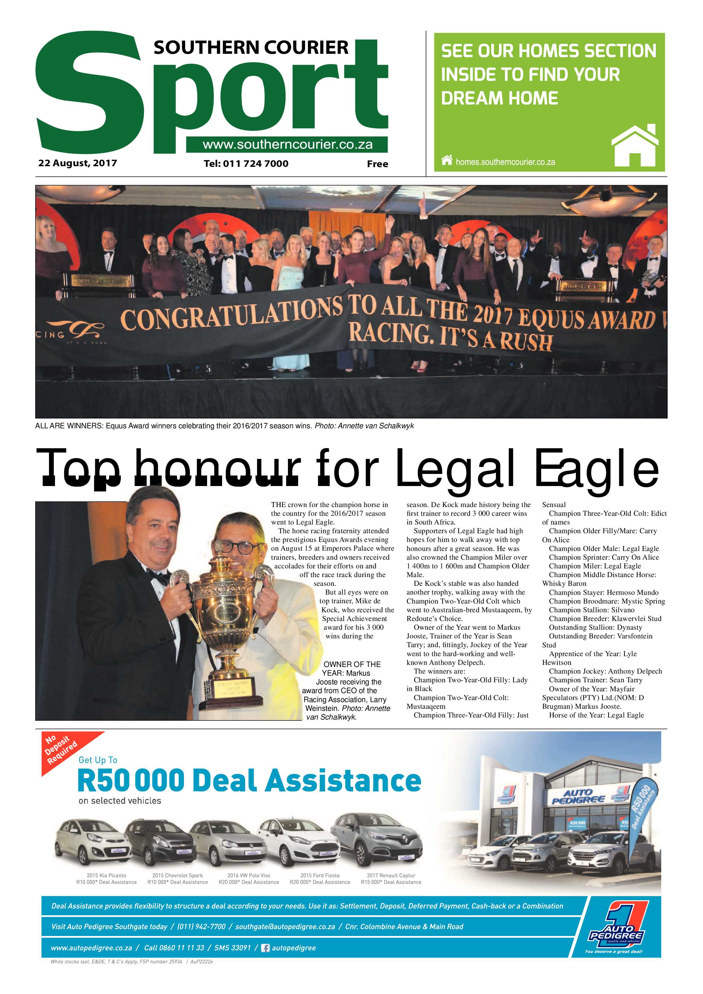 Southern Courier 22 August 2017 page 24