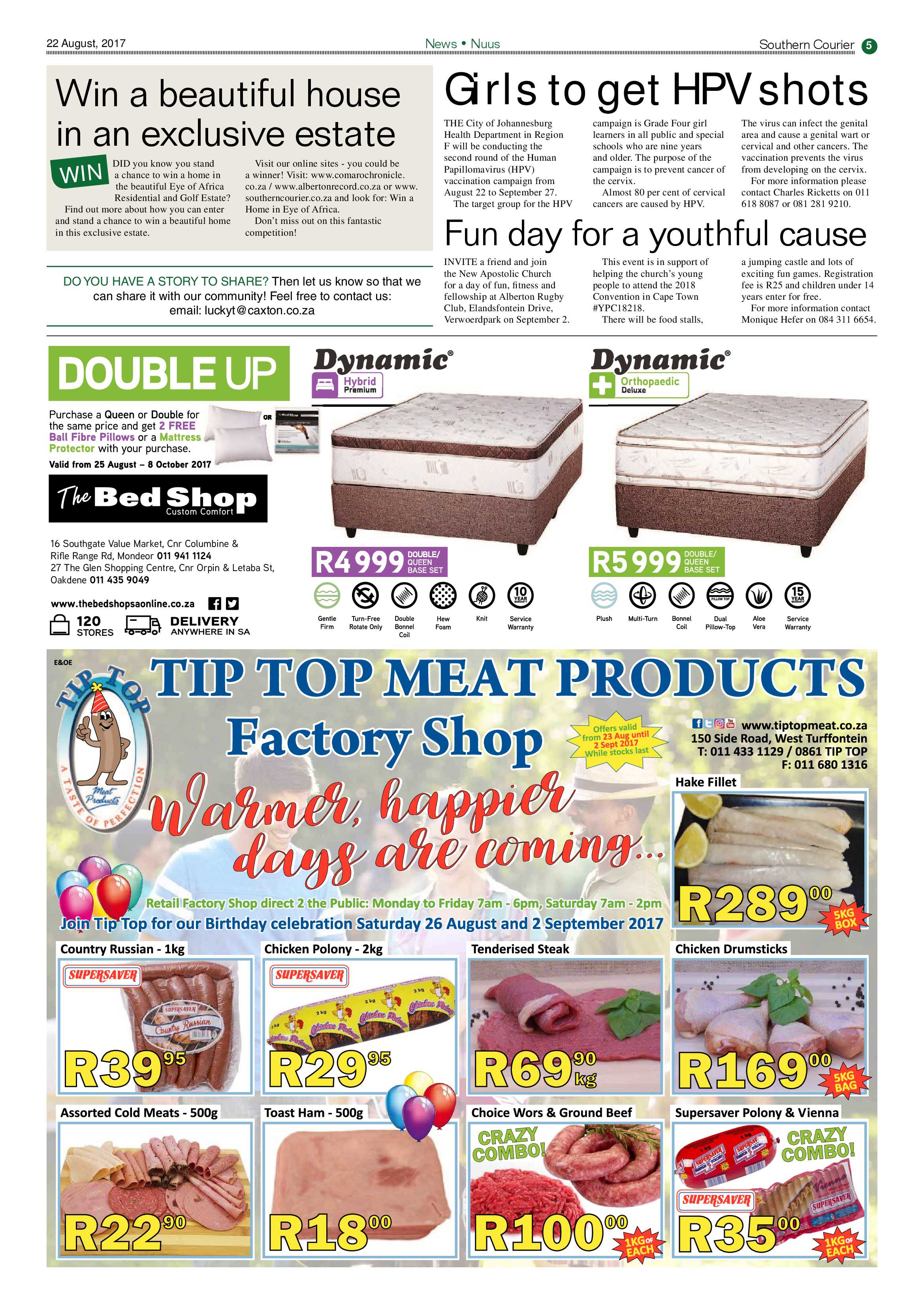 Southern Courier 22 August 2017 page 5