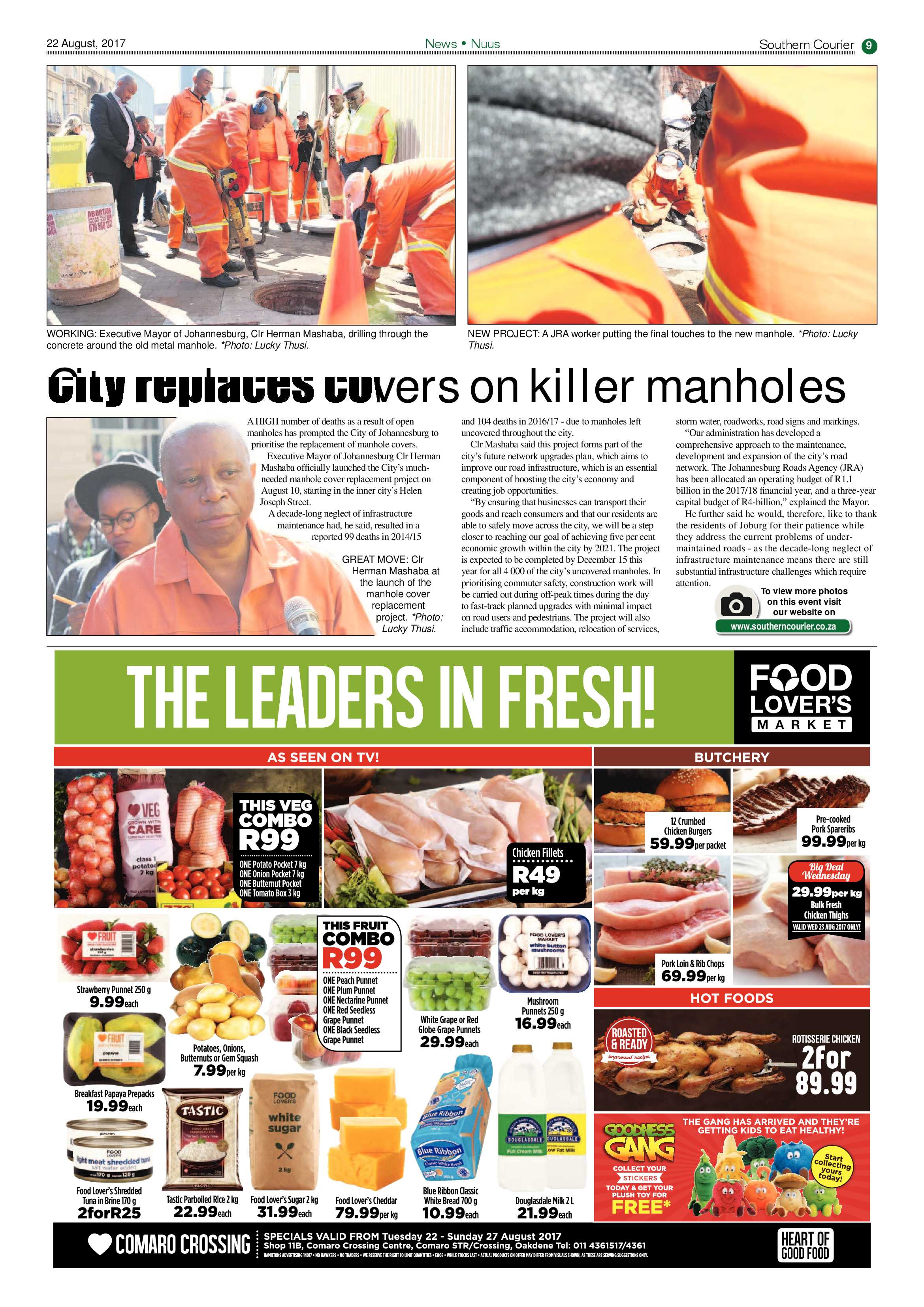 Southern Courier 22 August 2017 page 9