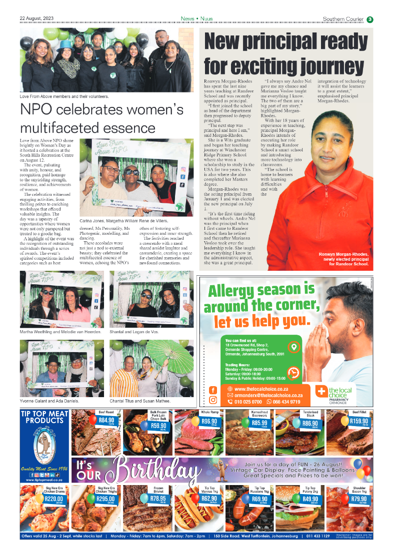 Southern Courier 22 August 2023 page 3