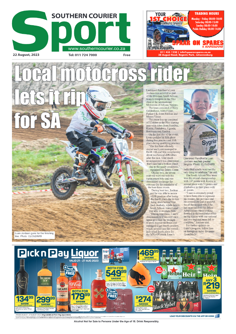 Southern Courier 22 August 2023 page 8