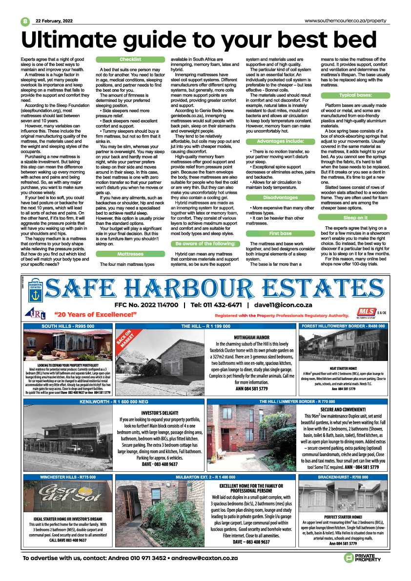 Southern Courier 22 February 2022 page 10