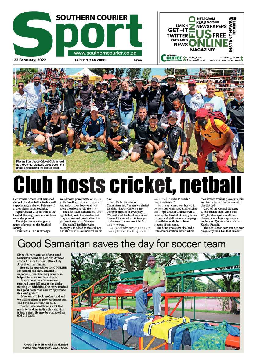 Southern Courier 22 February 2022 page 14