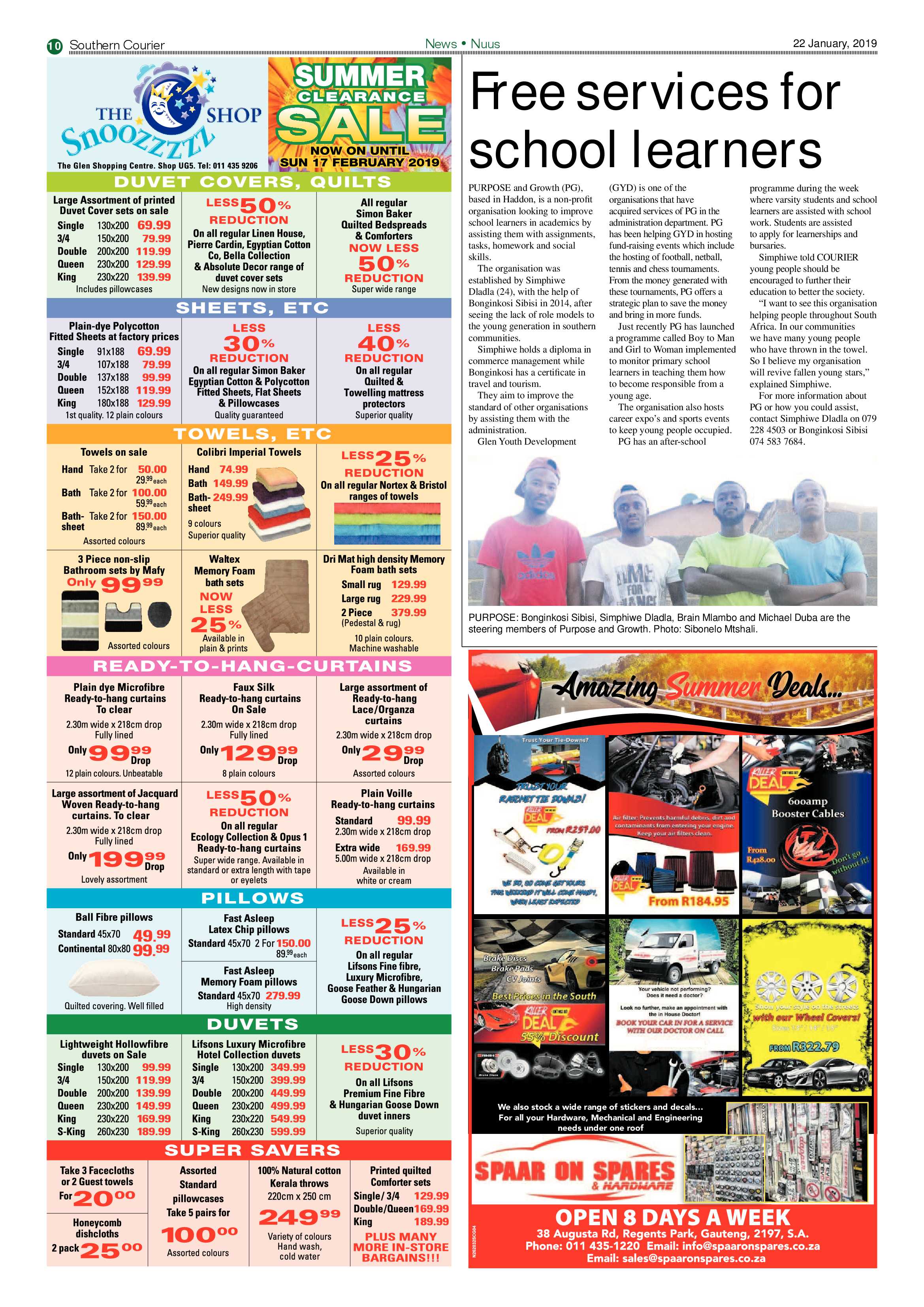 Southern Courier 22 January 2019 page 10