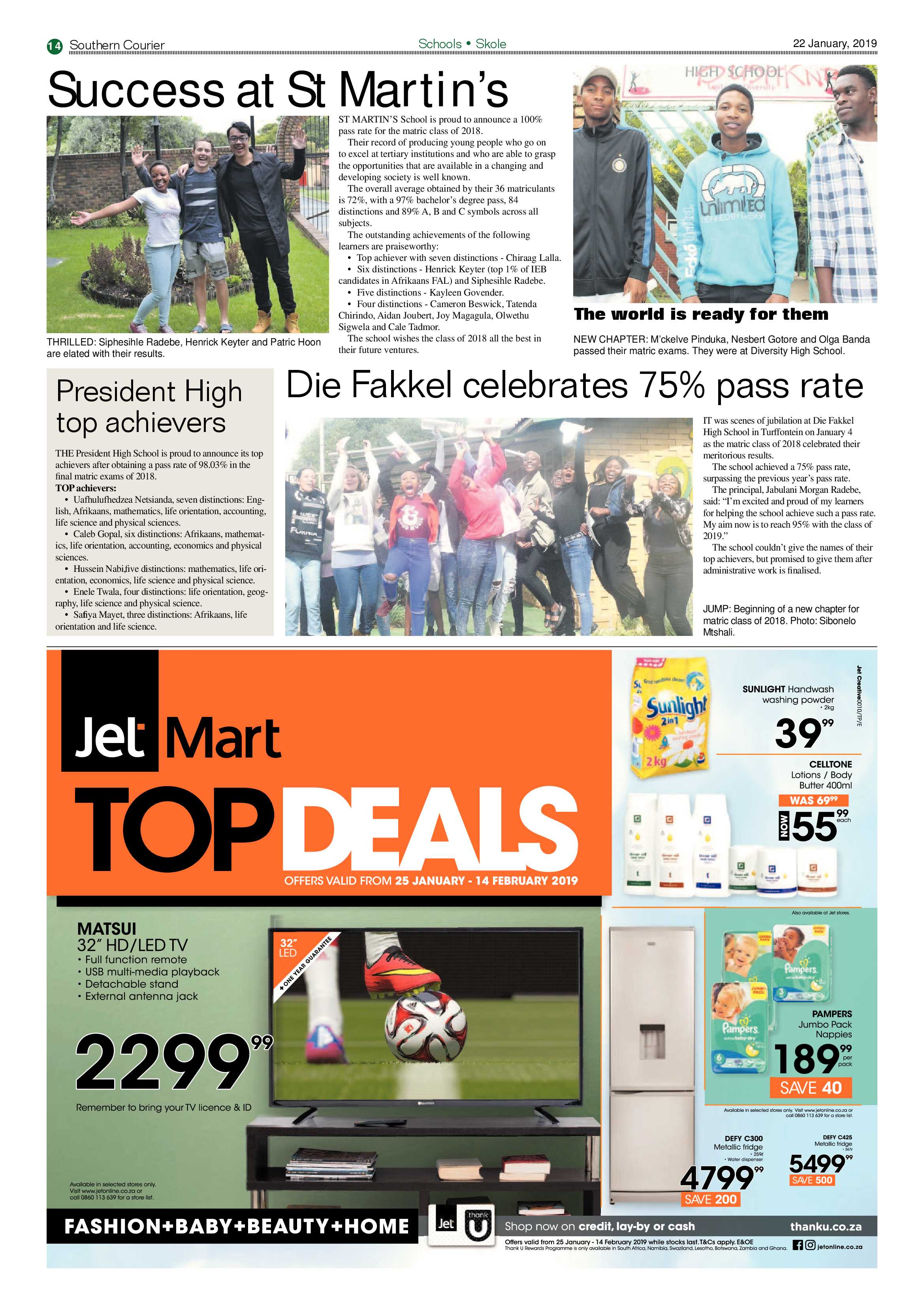 Southern Courier 22 January 2019 page 14