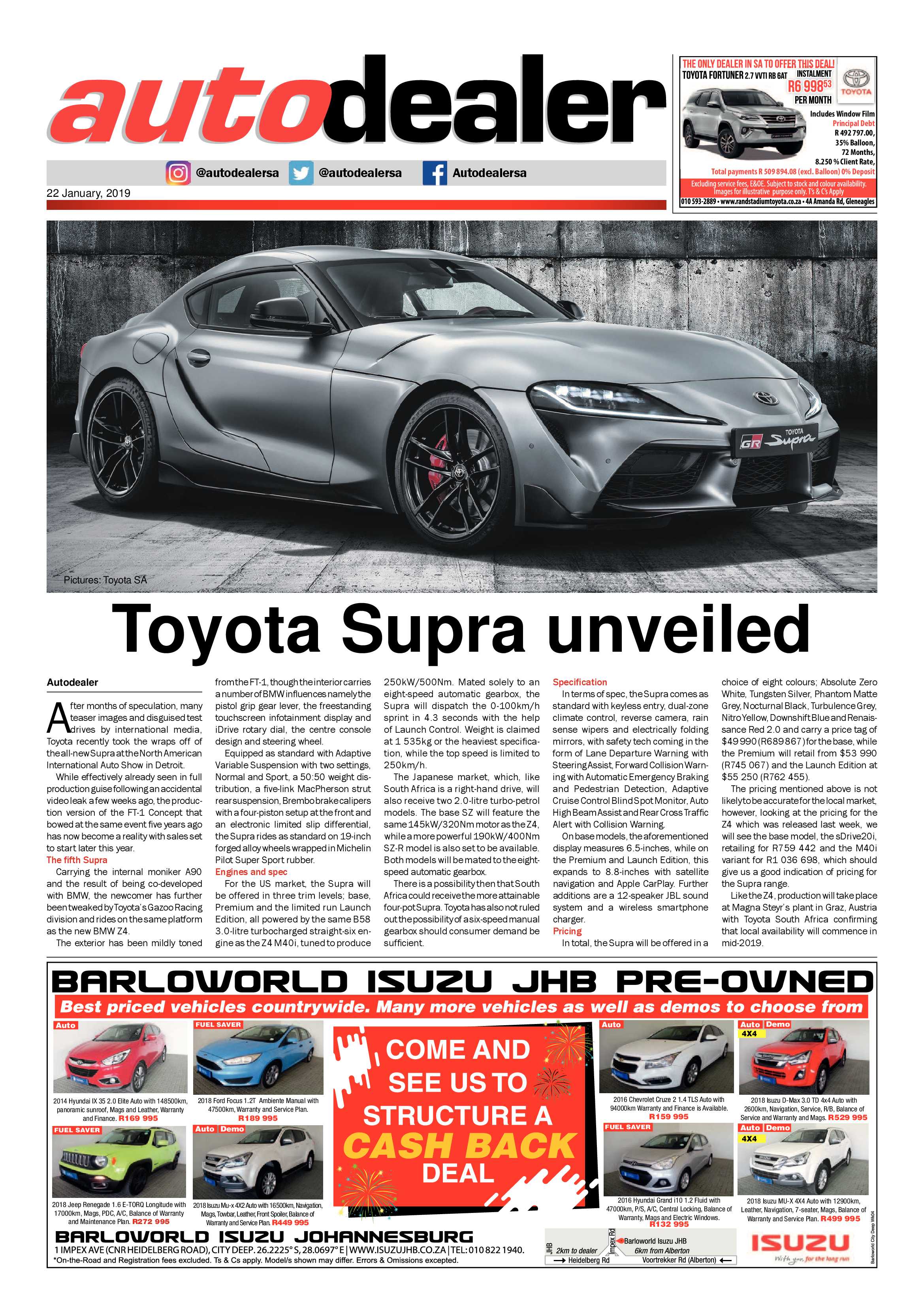 Southern Courier 22 January 2019 page 23